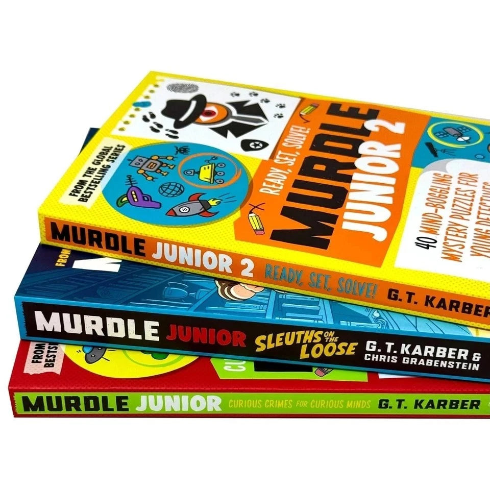 Murdle Junior: Curious Crimes for Curious Minds by G. T. Karber - Paperback Cover