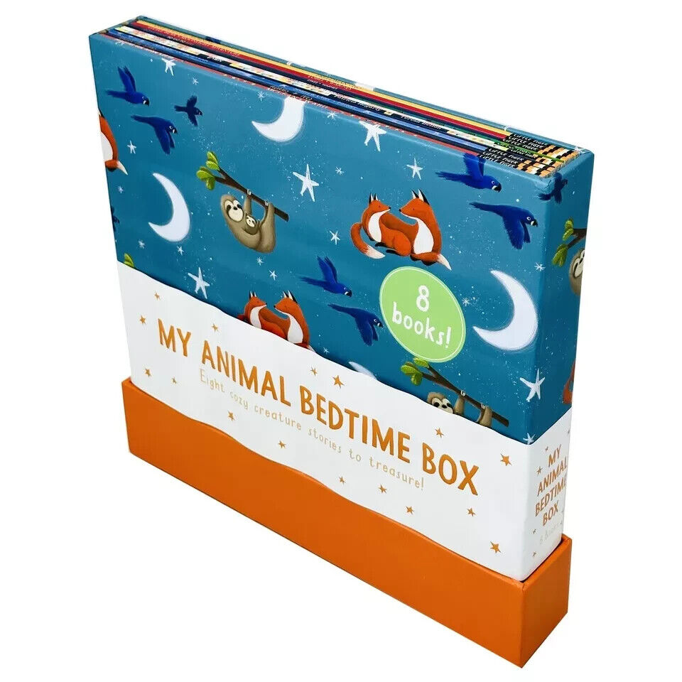 My Animal Bedtime 8 Books Collection Box Set showing all eight animal bedtime story titles