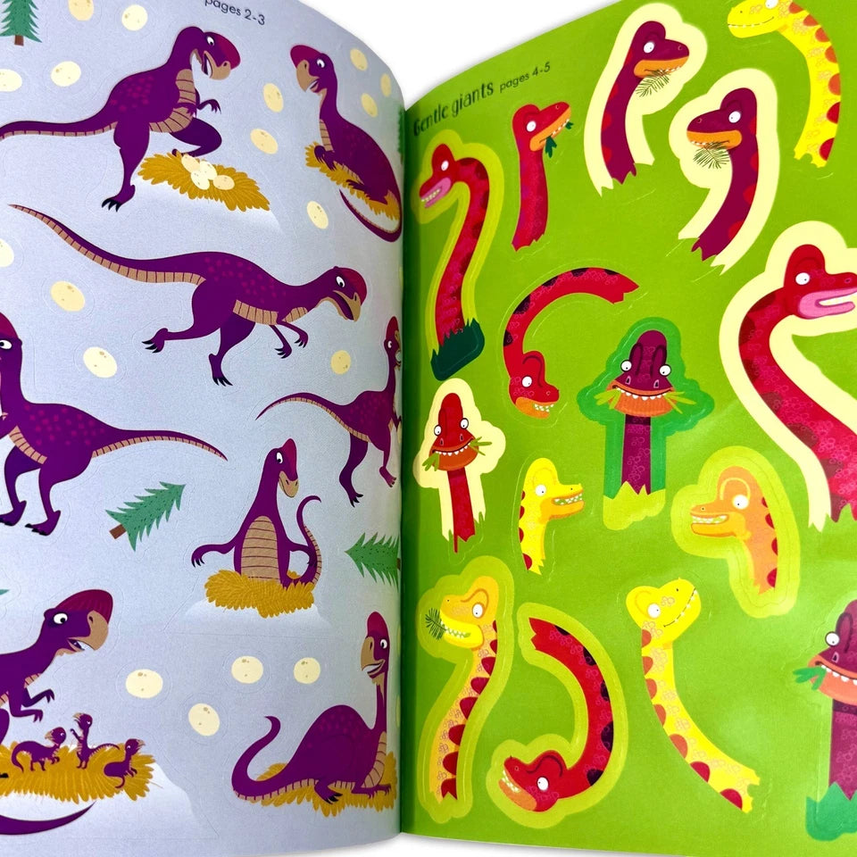 My Dinosaur Activity Pack cotton carry-case with three dinosaur activity books, Usborne, ages 3+