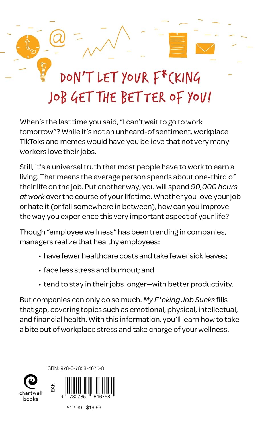 My F*cking Job Sucks guided workbook by Chartwell Books - inside pages with prompts and exercises