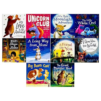 My First Animal Bedtime Picture Stories 10 Books Collection Set - Ages 3-6 - Paperback - full set with all ten titles