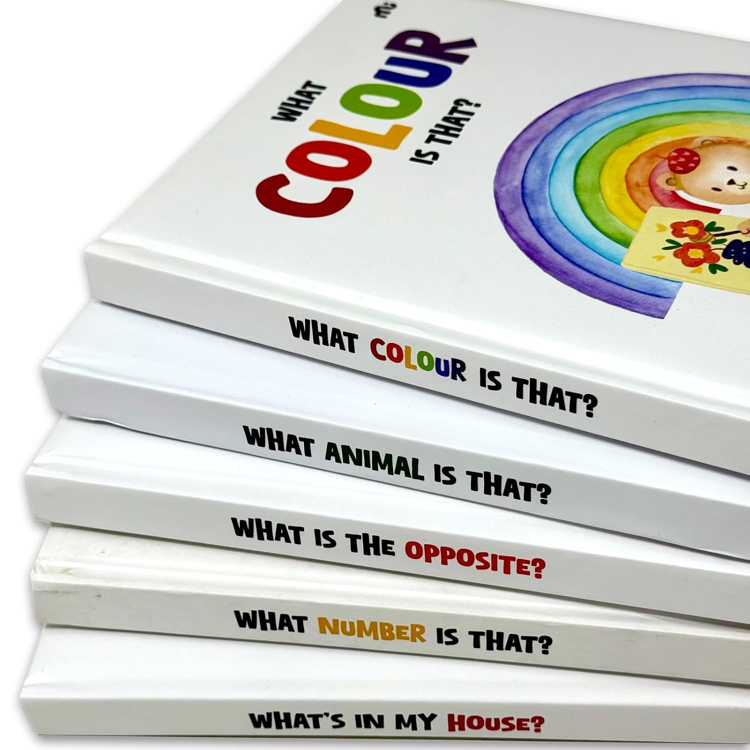 Opposites and Numbers board books from My First Learning collection by Moonstone for ages 0-2