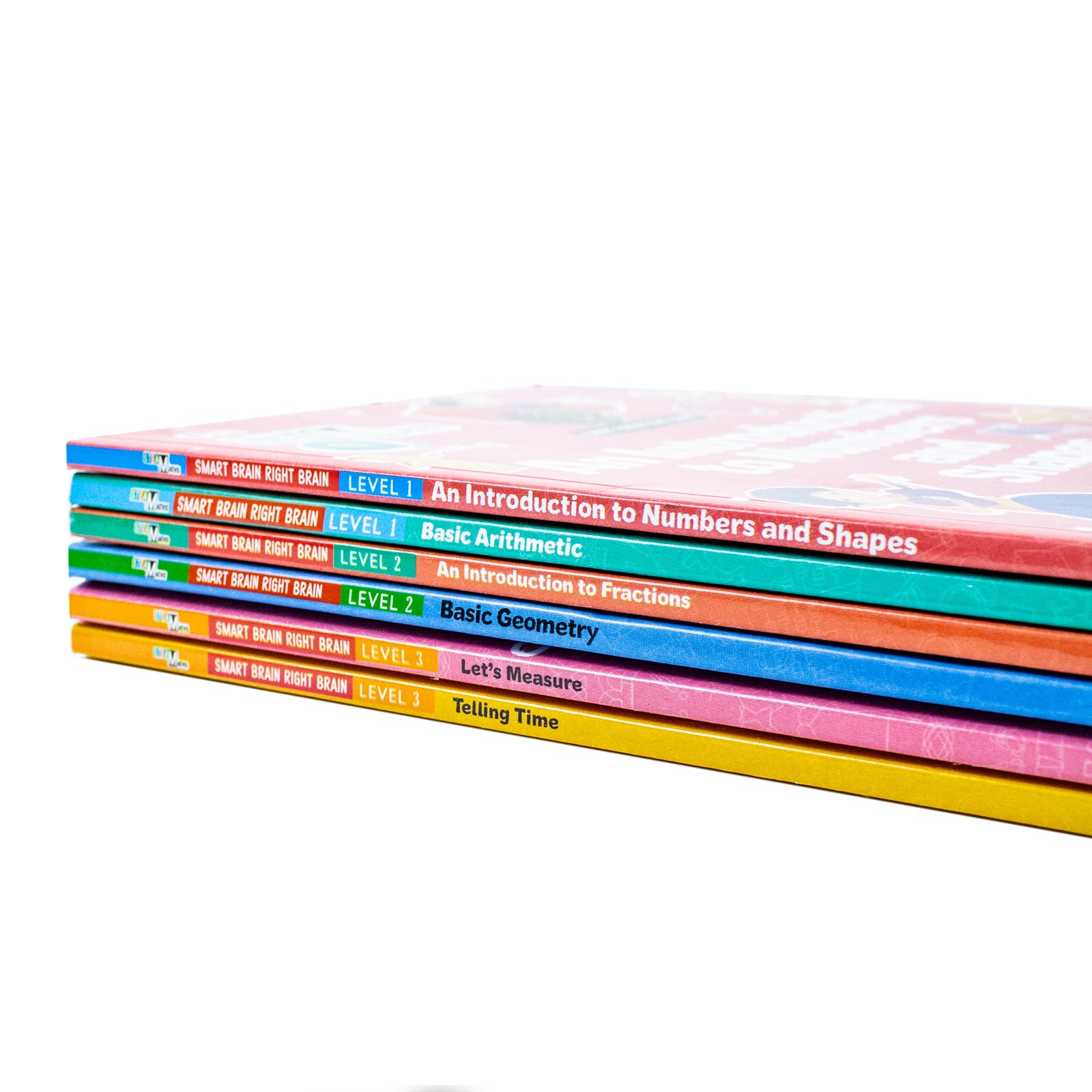 Smart Brain Right Brain Maths Level 3 Let's Measure book cover, paperback