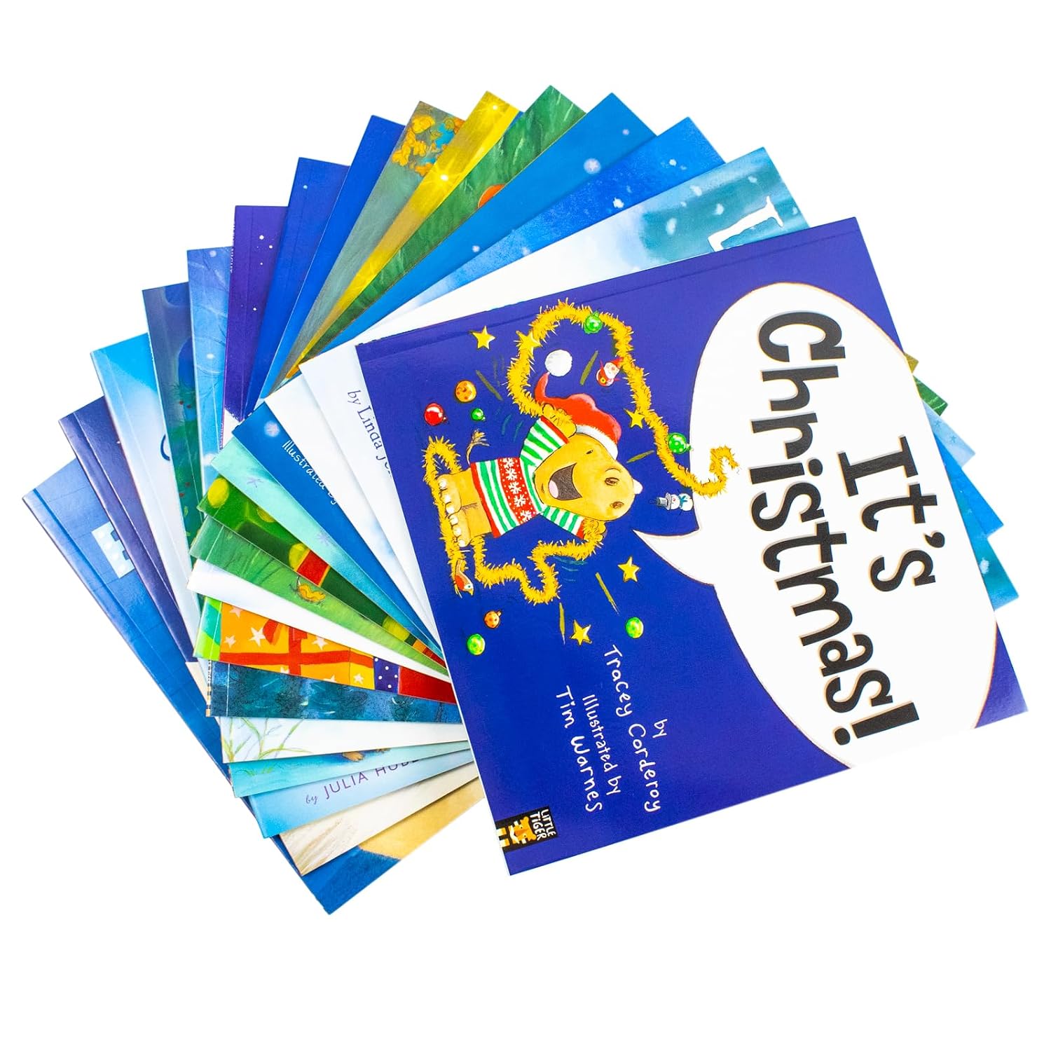 My Holiday Box gift box packaging - 15 book Christmas story collection for ages 3-5