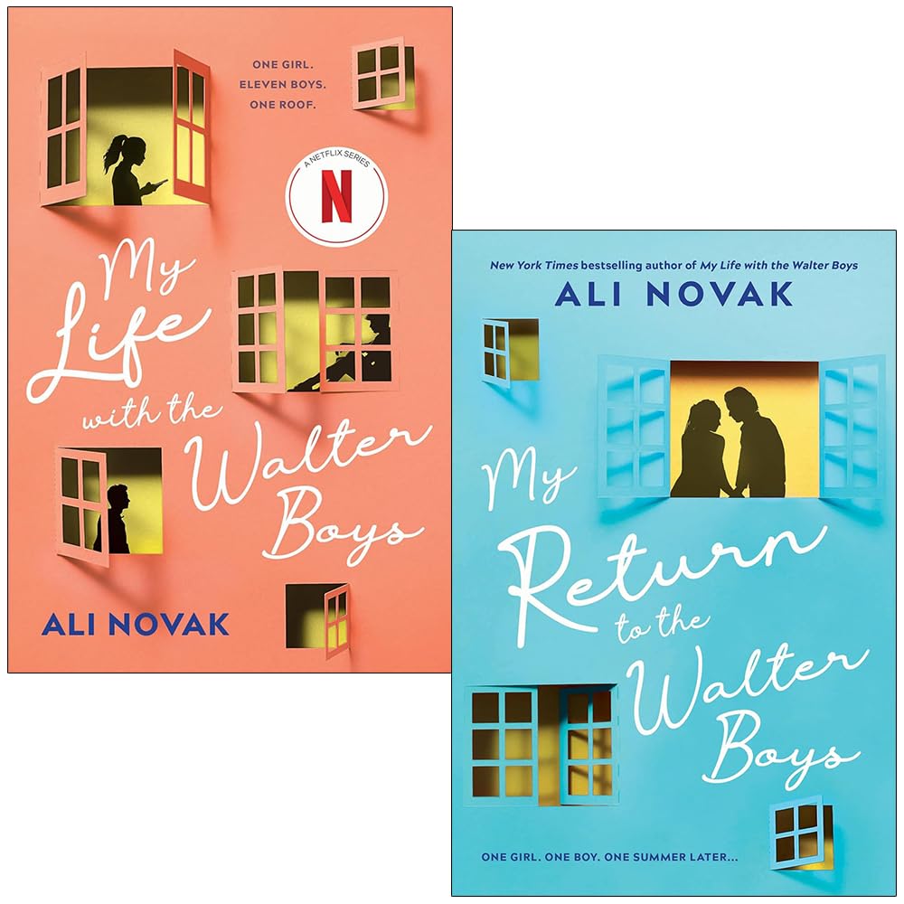 My Life with the Walter Boys 2 Book Collection Set by Ali Novak - Young Adult Paperback cover
