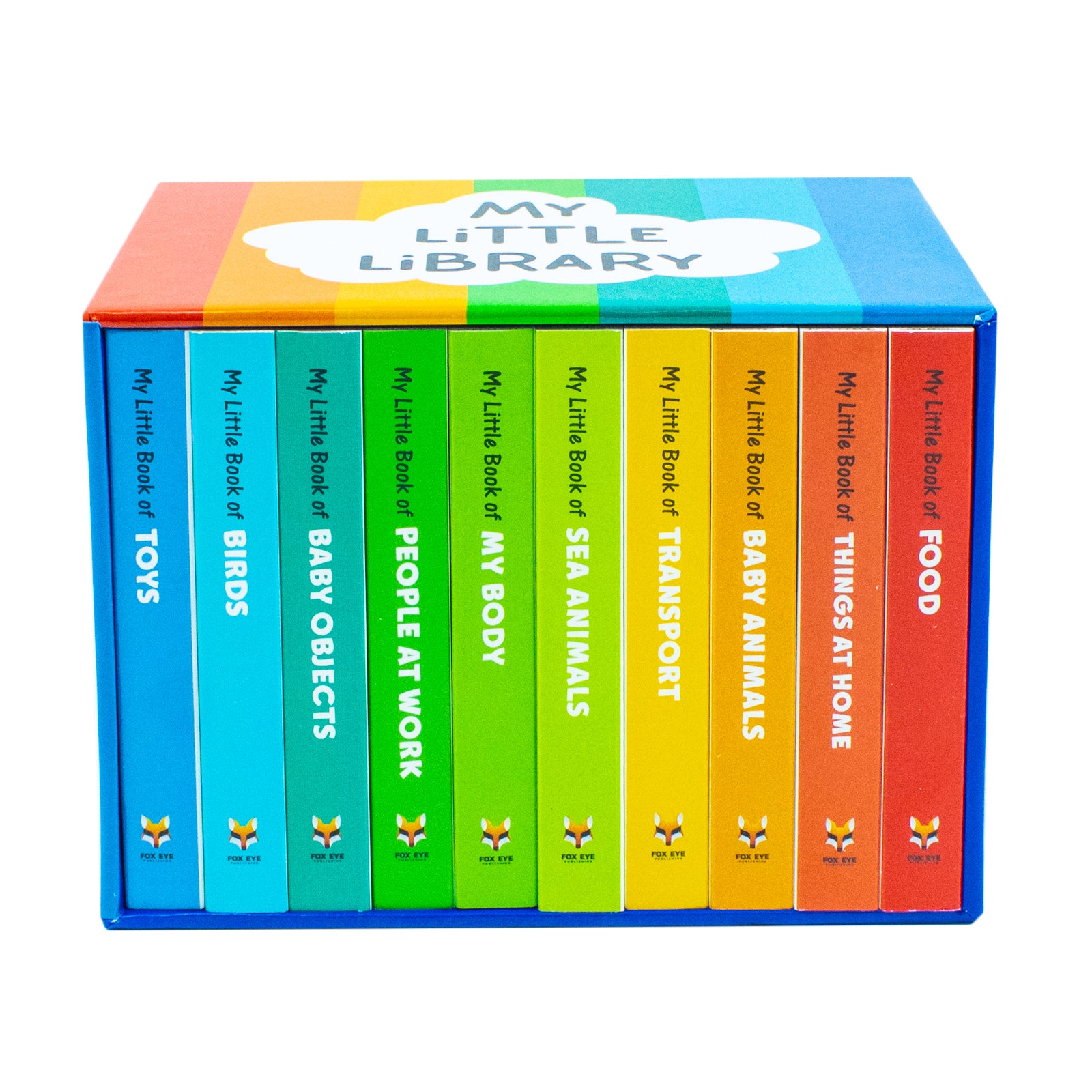 My Little Library 10 Books Collection Set - close-up of hardback covers for ages 0-3 early learning