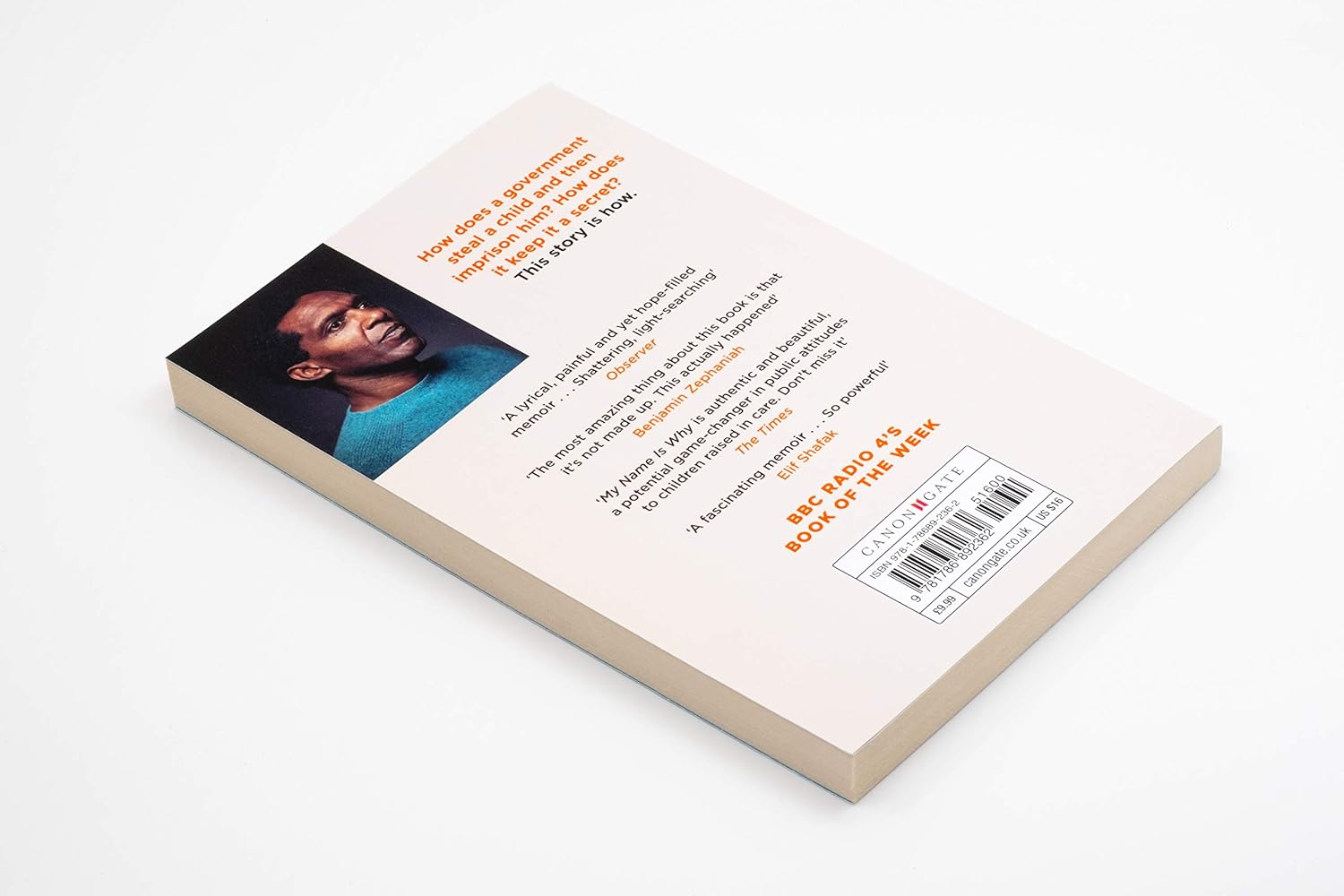 My Name Is Why by Lemn Sissay - Paperback book pages detail