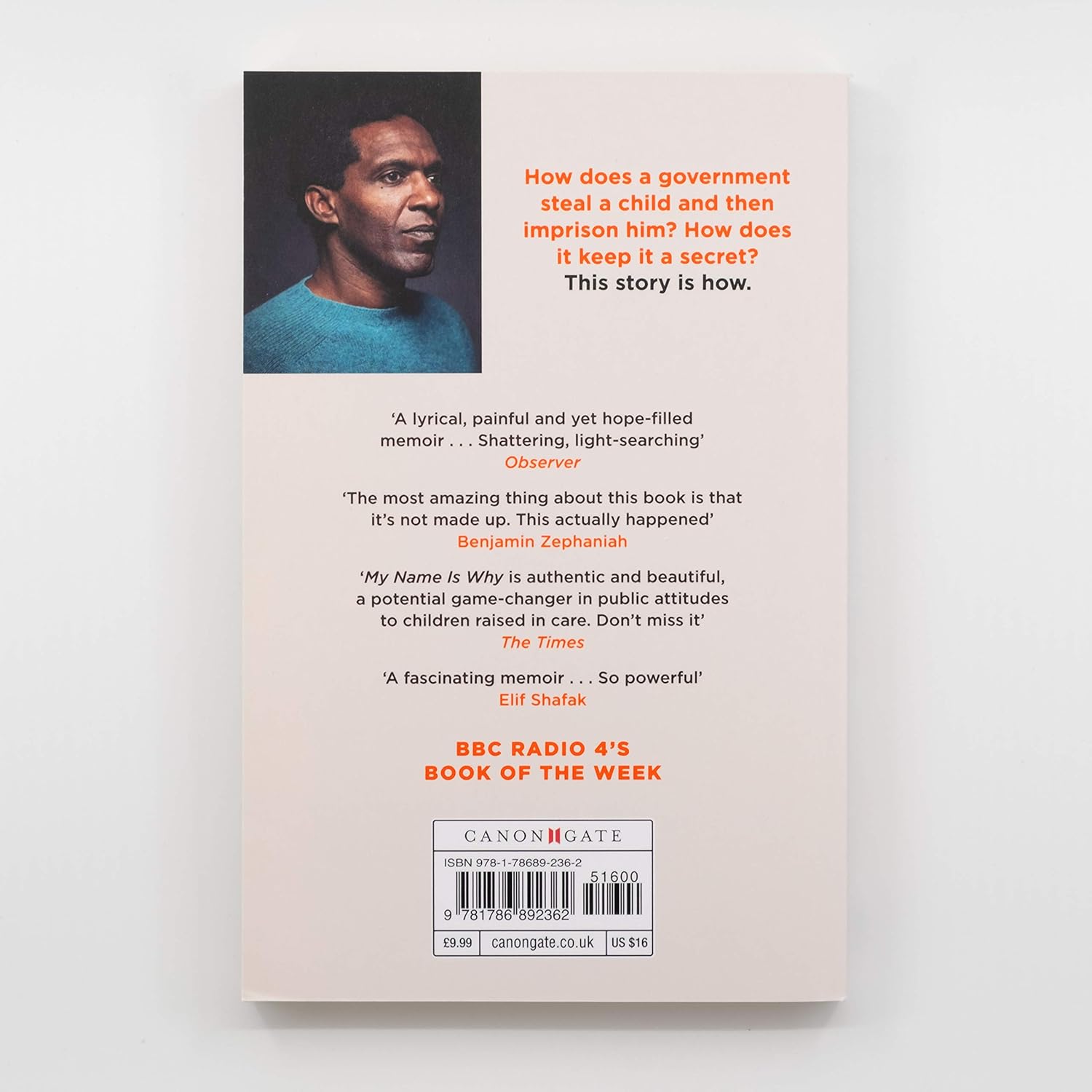 My Name Is Why by Lemn Sissay - Paperback book spine and cover
