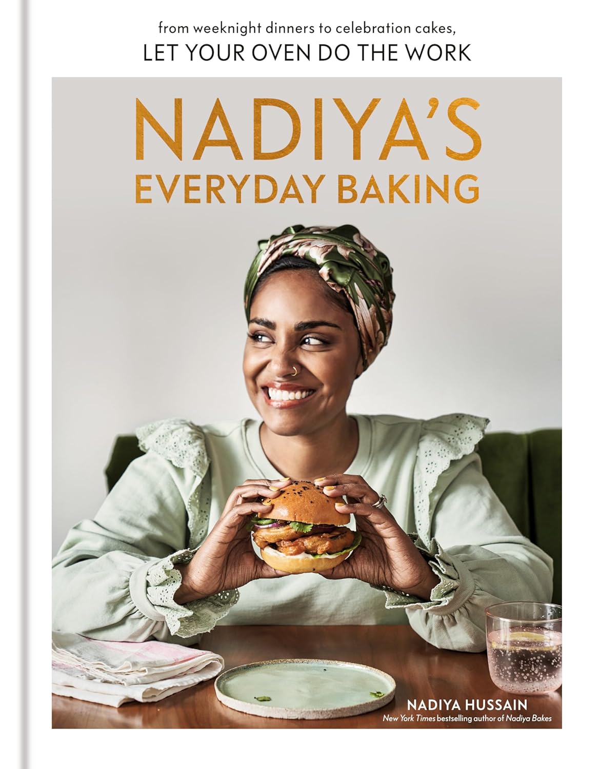 Nadiya's Everyday Baking by Nadiya Hussain - hardback cookbook front cover