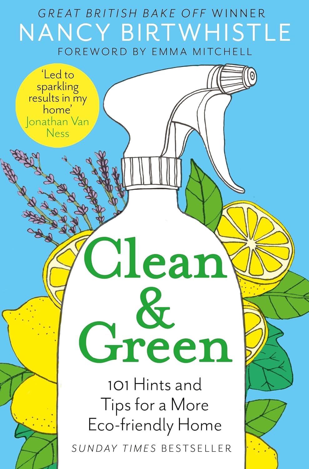 Nancy Birtwhistle Clean & Green paperback - part of the 5 book Green Living collection set