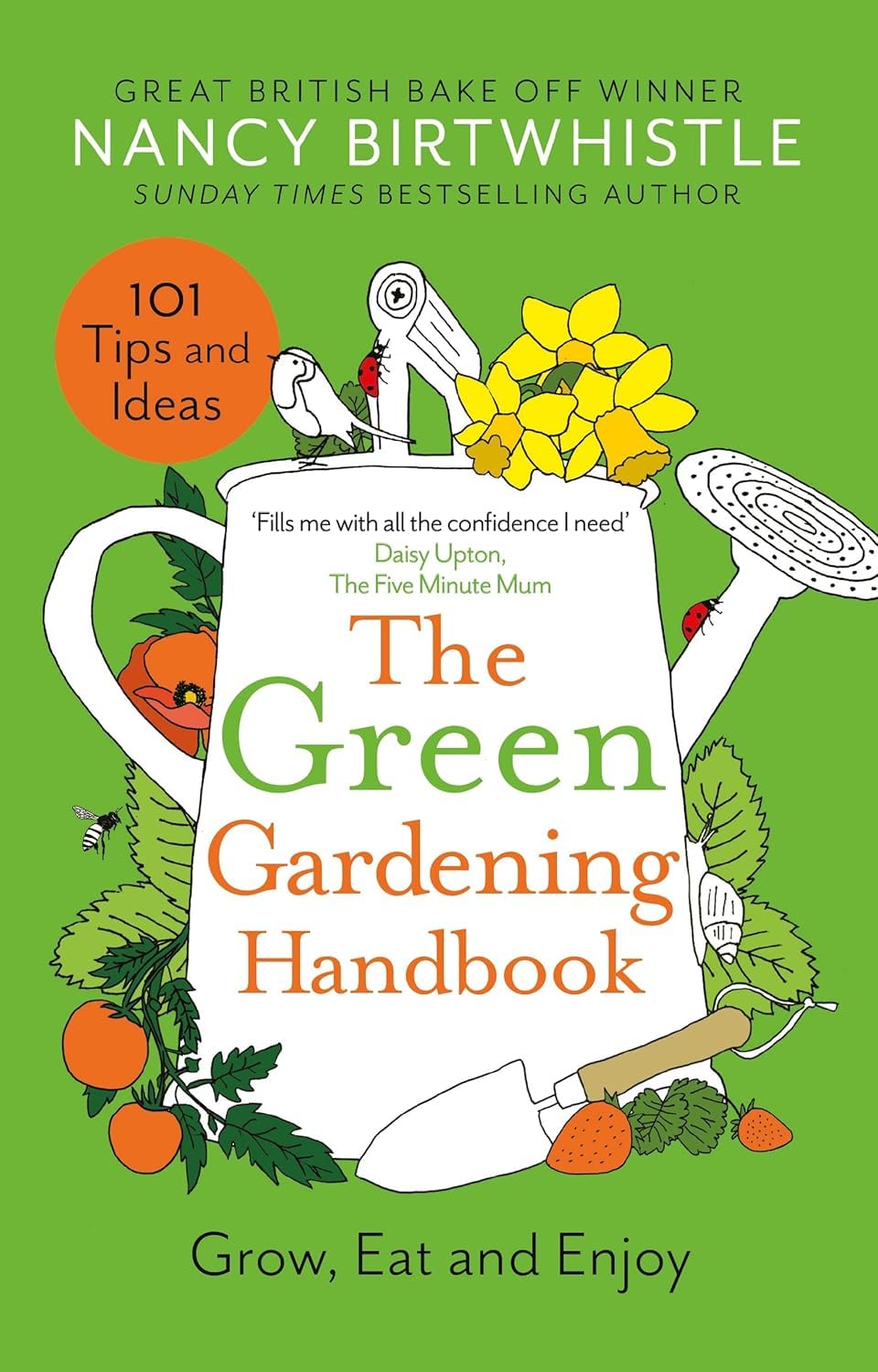 Nancy Birtwhistle The Green Gardening Handbook paperback - part of the 5 book Green Living collection set