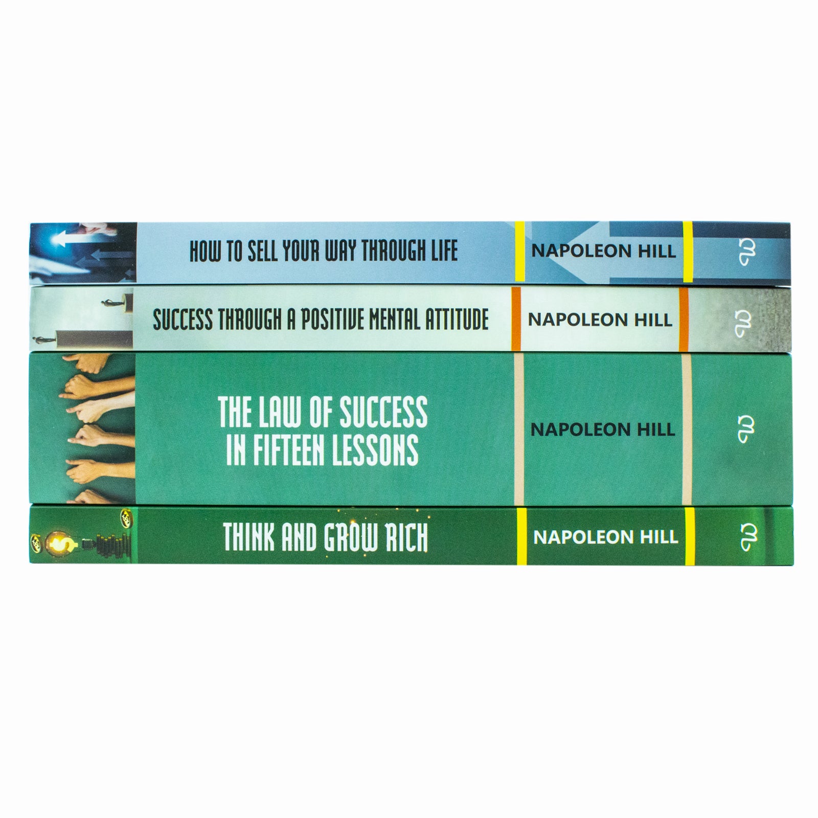 The Law of Success in Fifteen Lessons paperback cover from The Napoleon Hill Collection 4 Books Boxed Set
