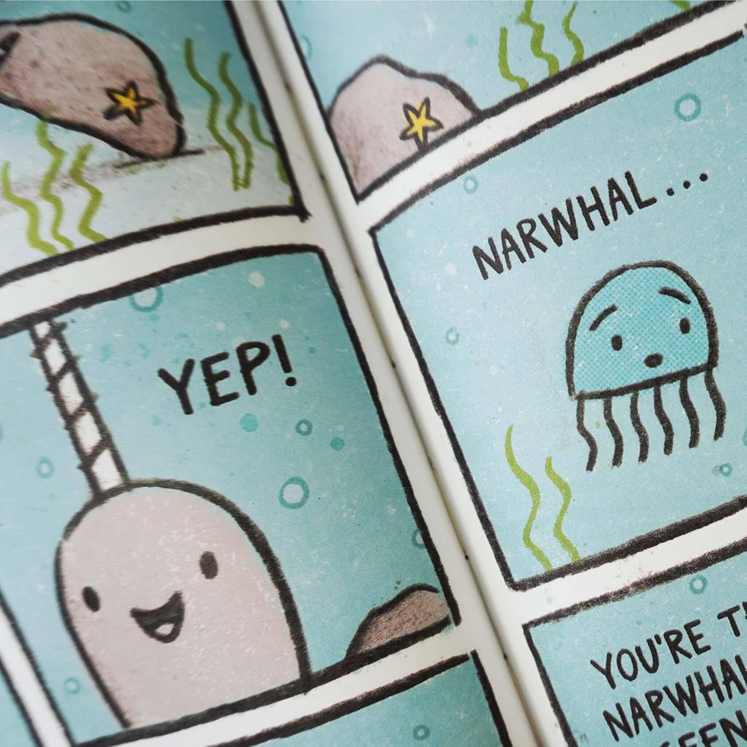 Narwhal and Jelly Series by Ben Clanton 9 Book Paperback Collection Set cover display including Narwhal's Sweet Tooth and A Super Scary Narwhalloween - Ages 5-7