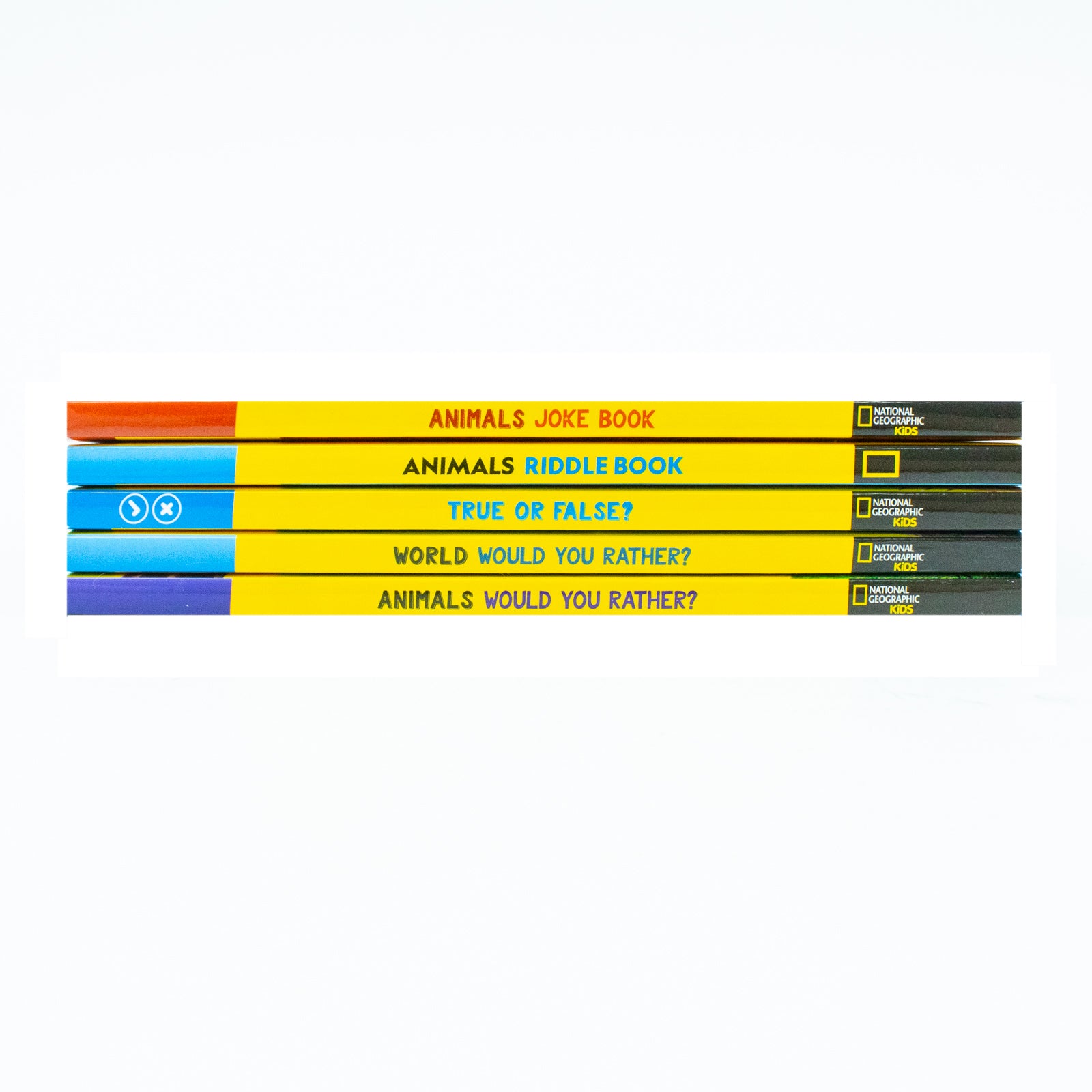 National Geographic Kids 5 Books Collection Set front cover paperback ages 7-9