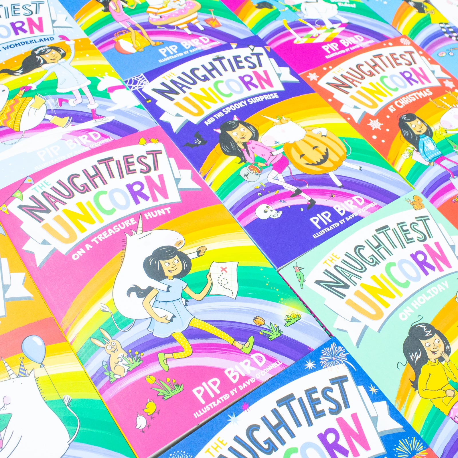 The Naughtiest Unicorn Series 12 Books Collection Set by Pip Bird - brand new paperback gift set