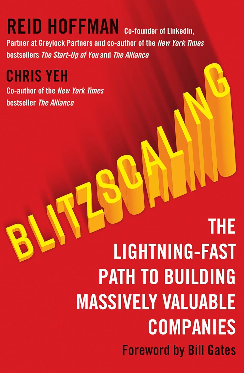 Individual paperback covers of Never Split the Difference, Blitzscaling, The Profits Principles and Scale Up Millionaire