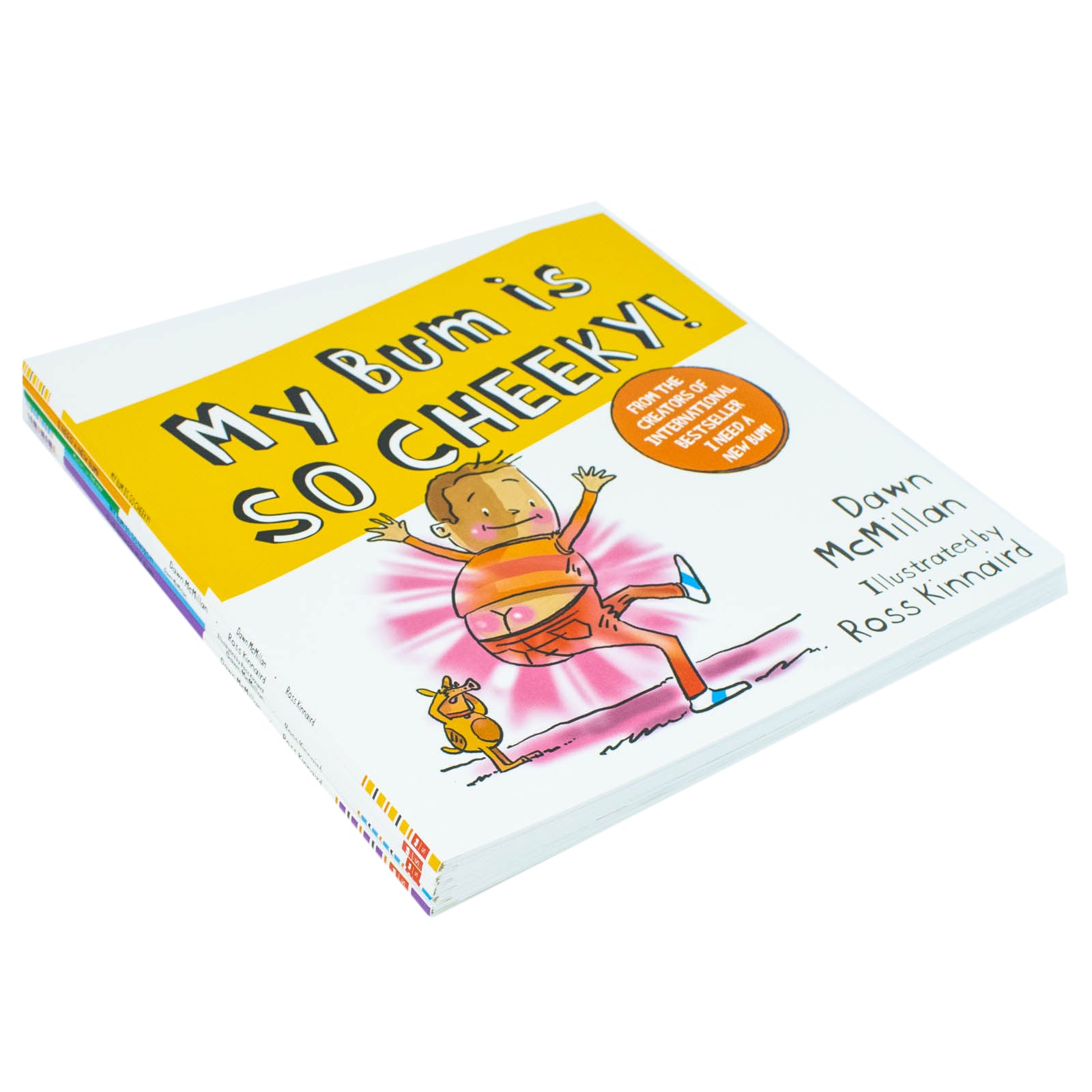 New Bum Series 5 Books Collection Set - Dawn McMillan, all five paperback titles displayed together
