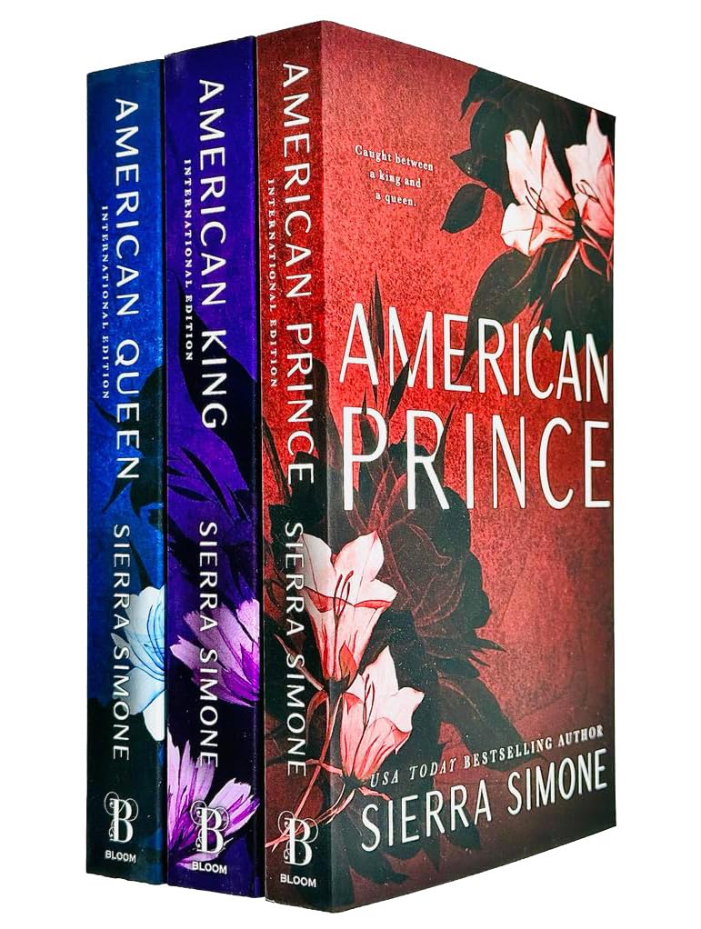 New Camelot Series 3 Books Collection Set by Sierra Simone - American Prince, American King, American Queen - Paperback Adult Romance