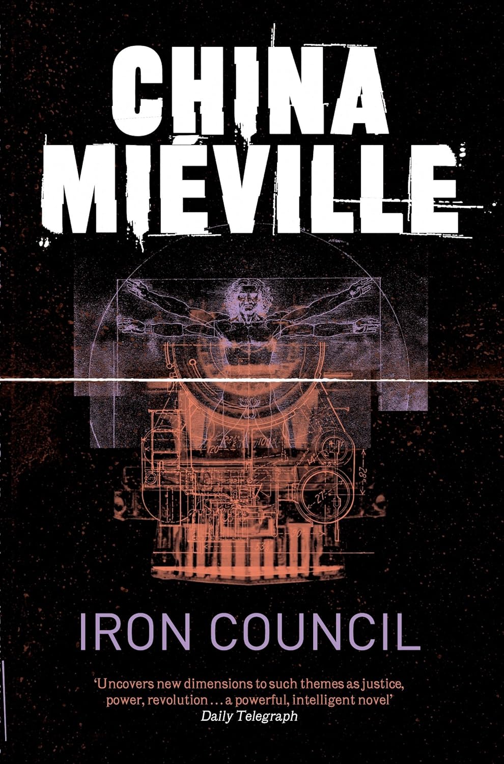 China Miéville New Crobuzon Series Paperback Set - Perdido Street Station, The Scar and Iron Council Book Covers