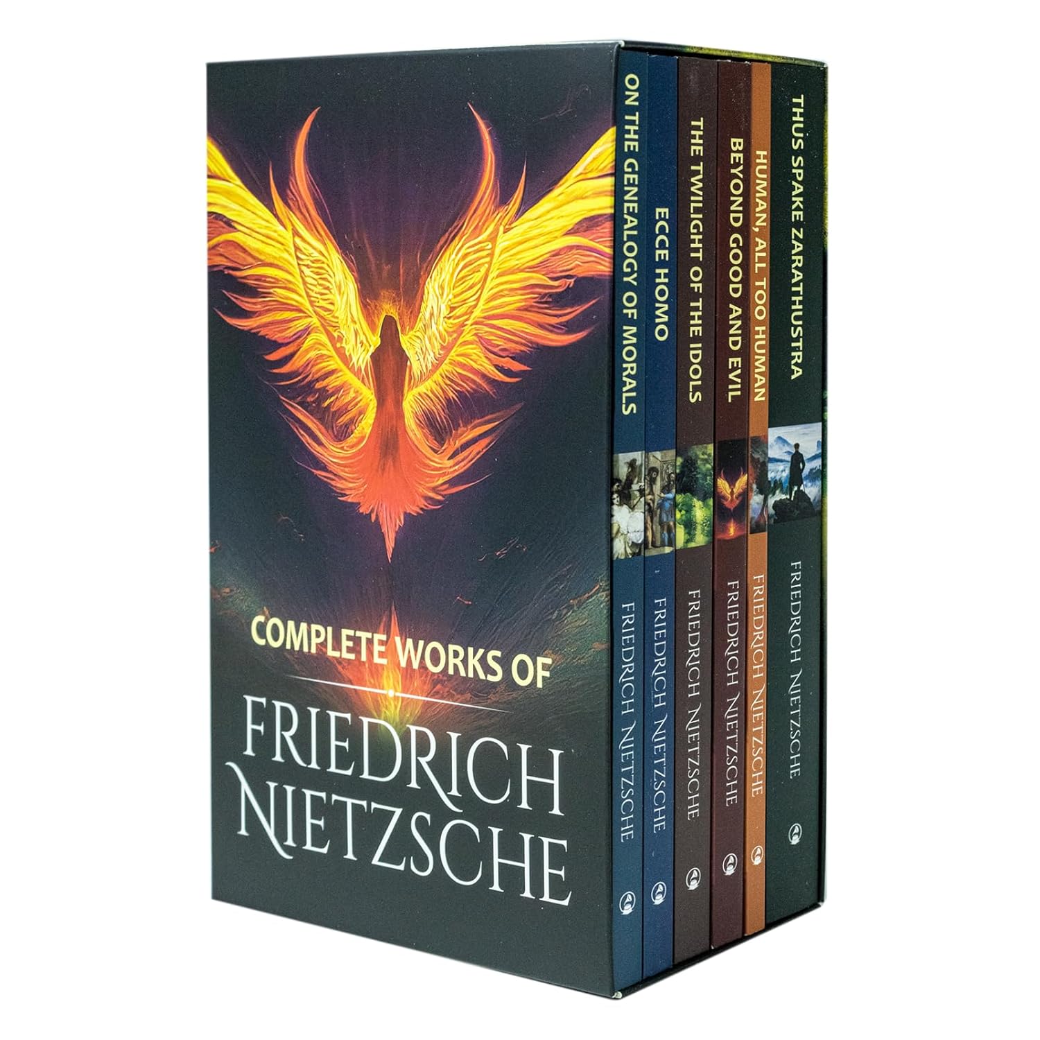 The Complete Works of Friedrich Nietzsche 6 Books Collection Set paperback - Thus Spake Zarathustra, Beyond Good and Evil
