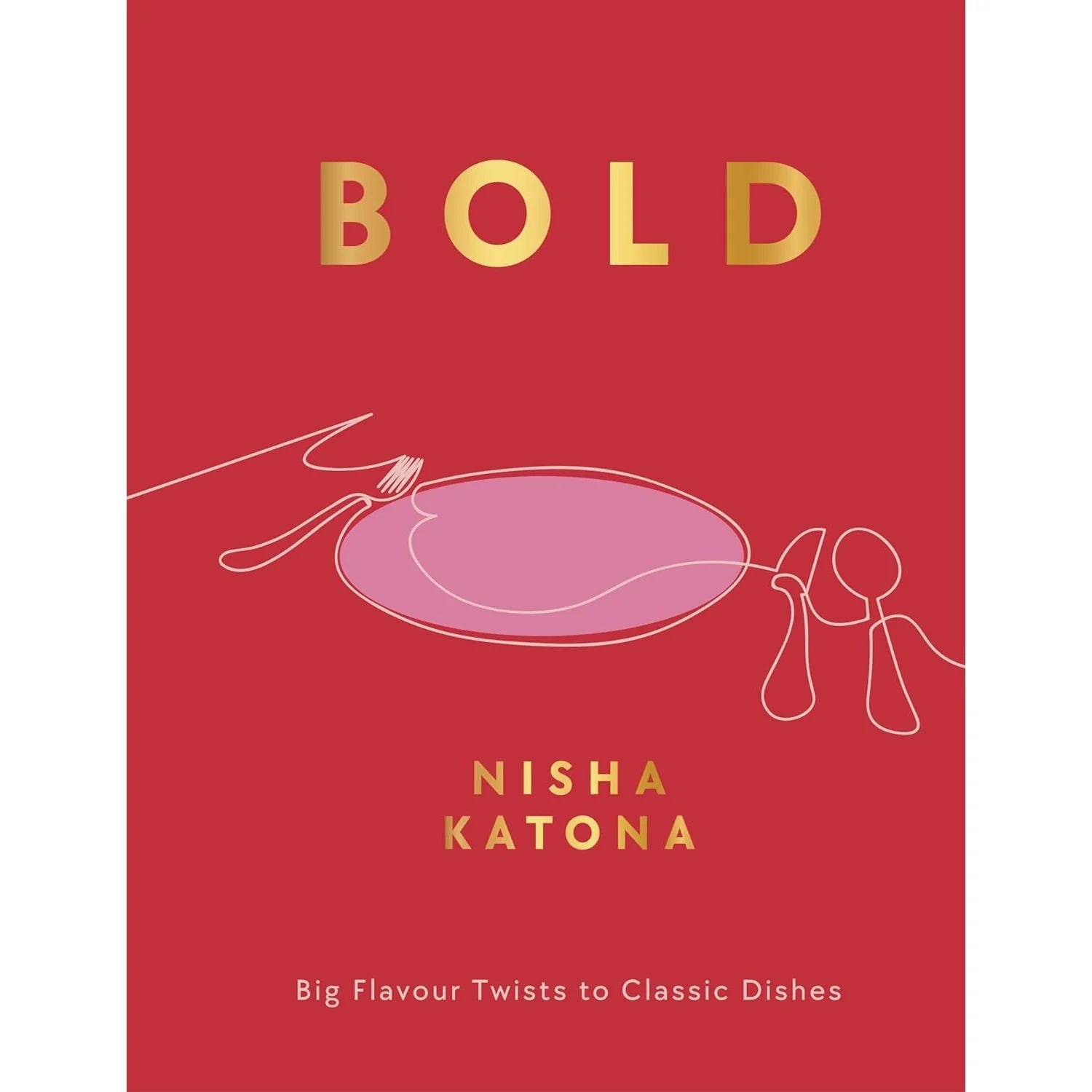 30 Minute Mowgli and Bold hardback cookbooks by Nisha Katona, 3 book collection set