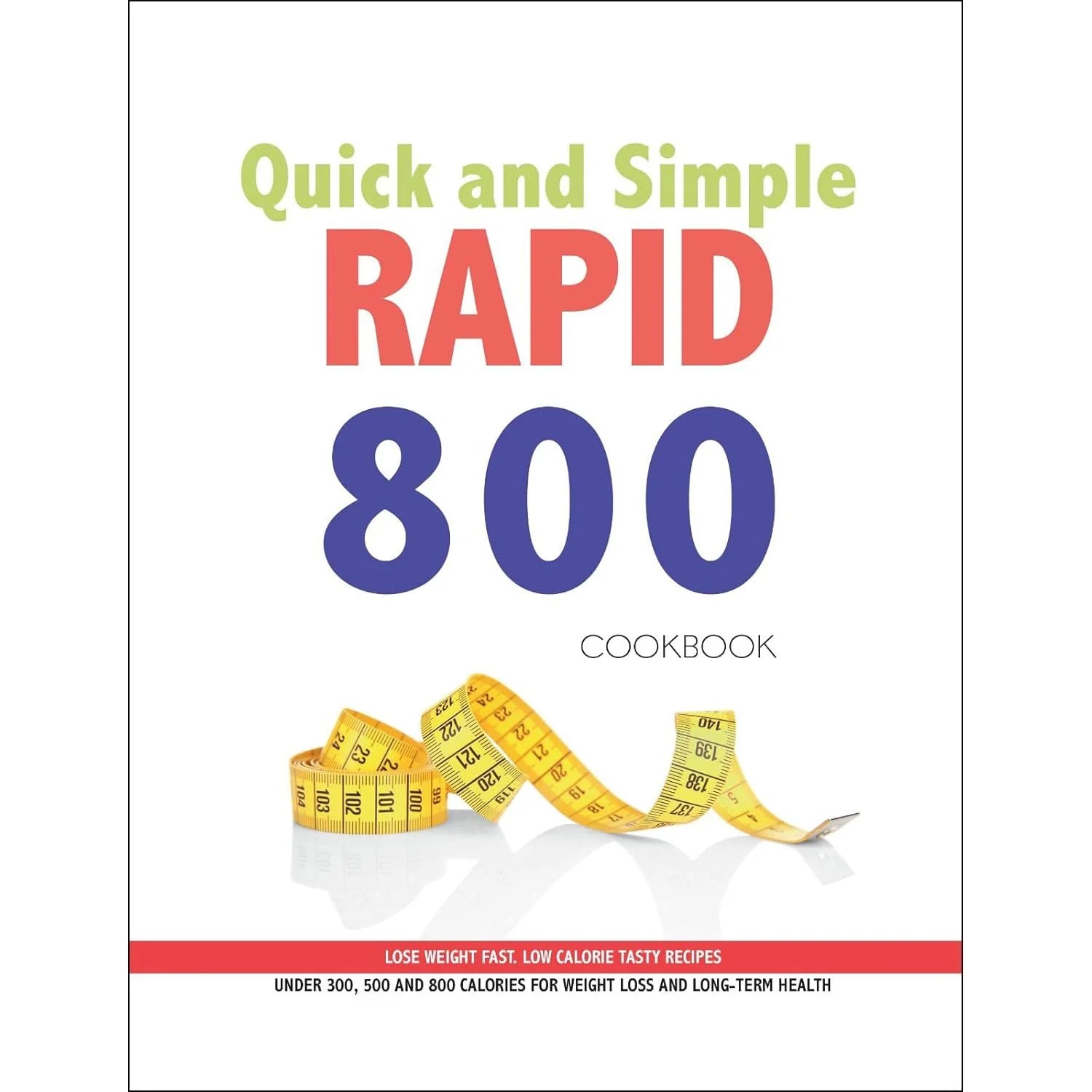 Nom Nom Fast 800 Cookbook by Iota Publishing - low calorie fasting recipes paperback book cover