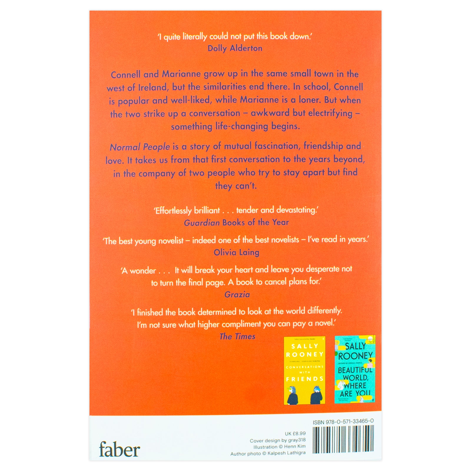Normal People by Sally Rooney - UK paperback edition, bestselling contemporary literary fiction (image 3)