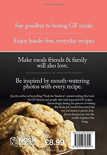 NOSH Gluten-Free: A No-Fuss, Everyday Gluten-Free Cookbook by Joy May - Paperback back cover