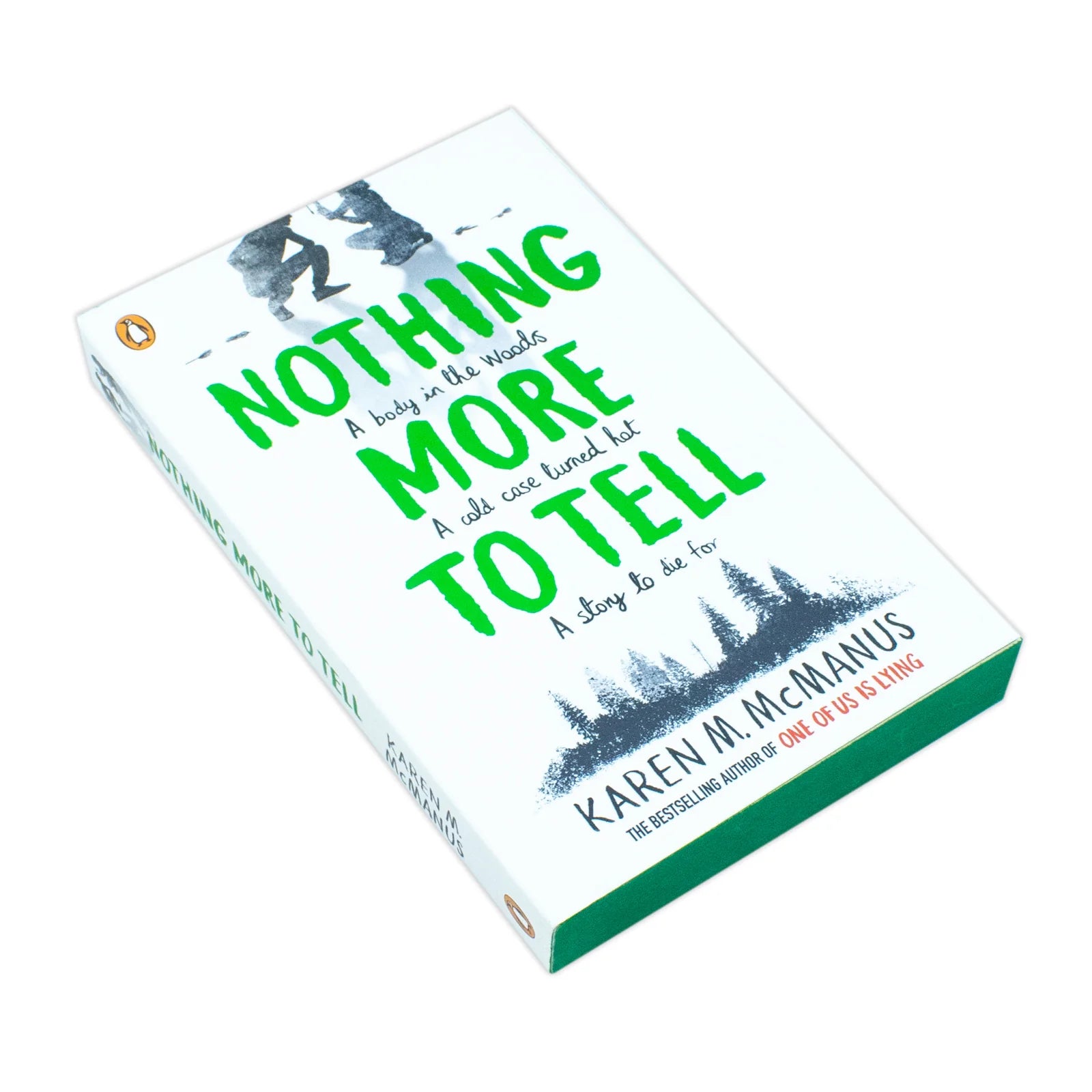 Nothing More to Tell by Karen M. McManus - YA mystery paperback spine detail