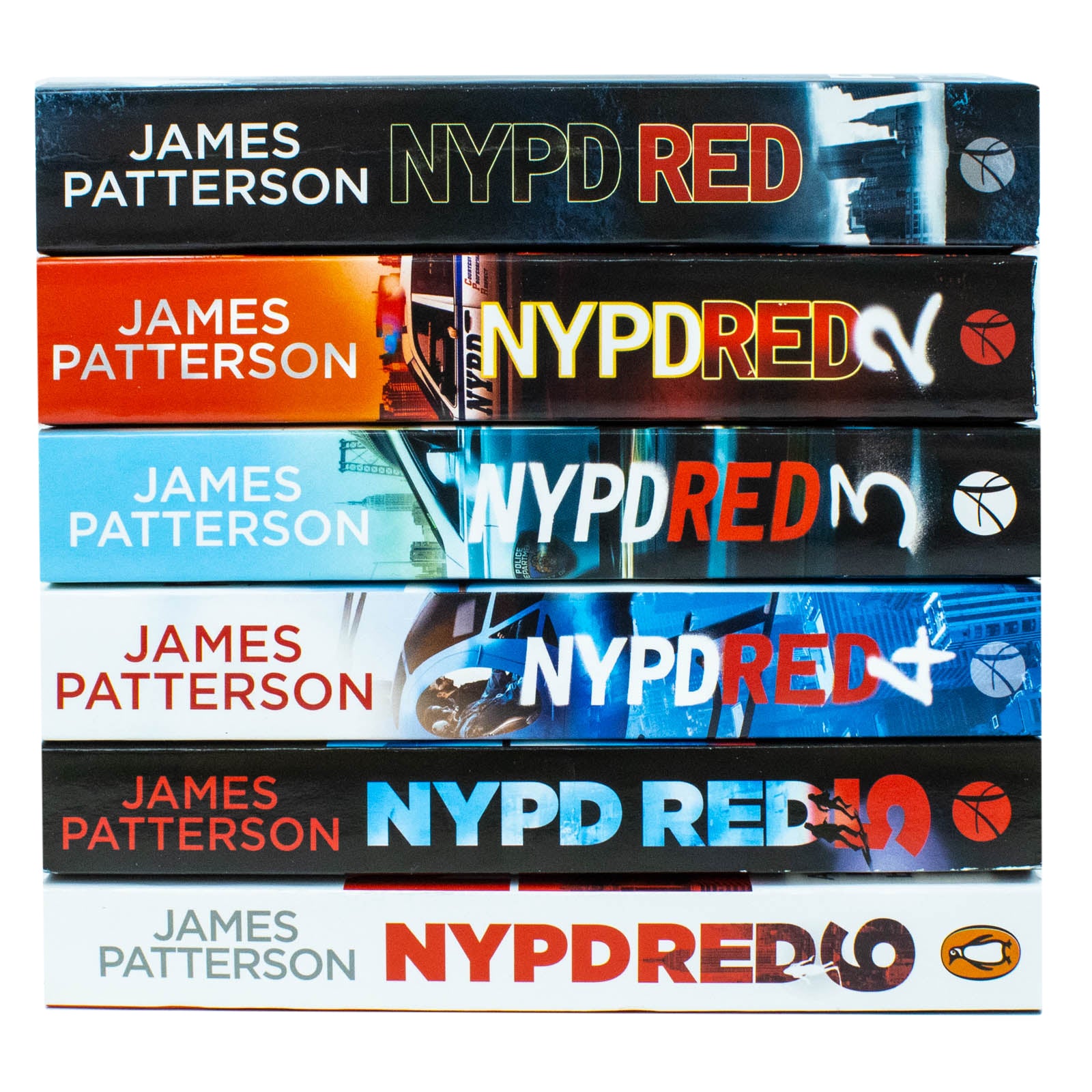 NYPD Red Series 1-6 Collection Set by James Patterson & Marshall Karp - Paperback Crime Thriller Books