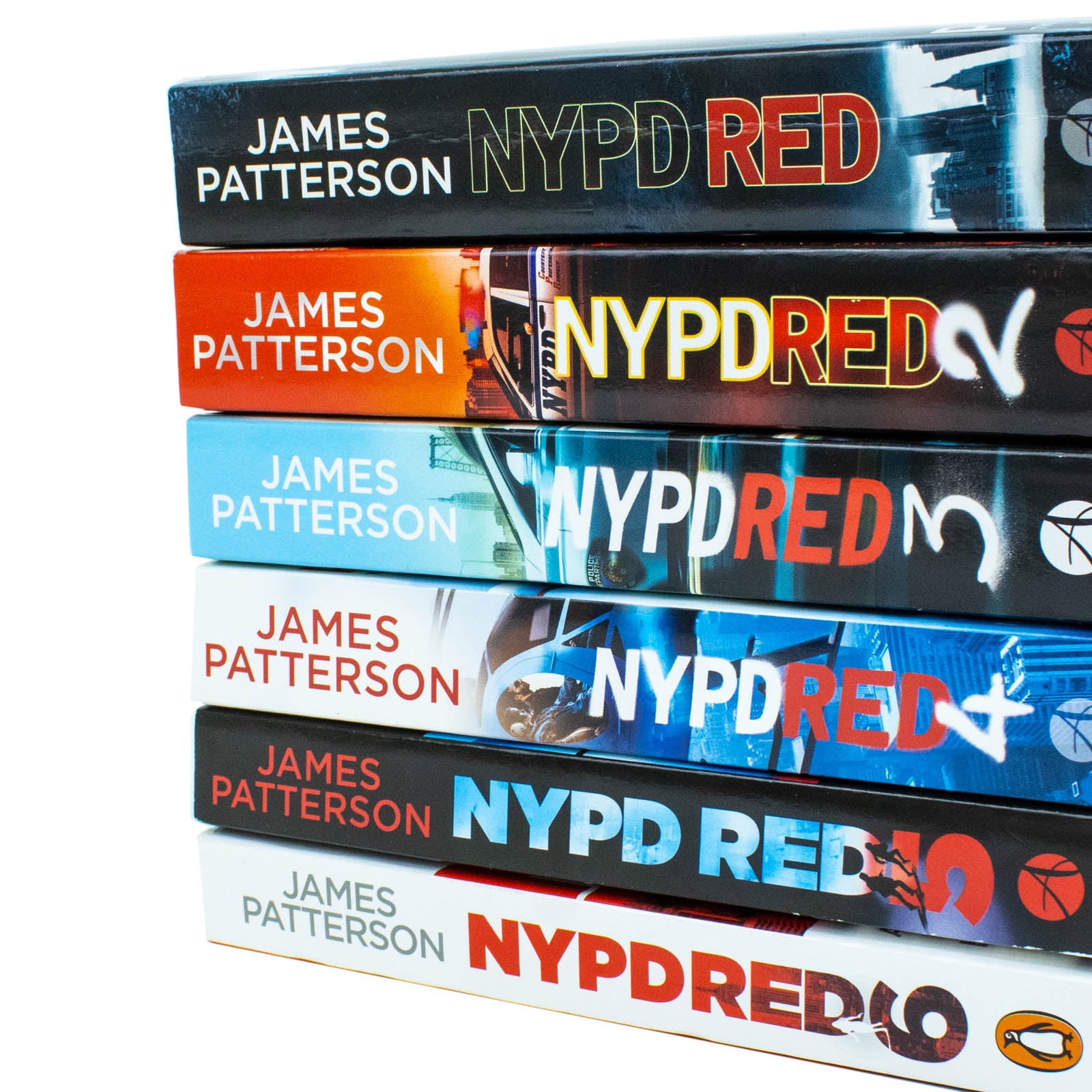 NYPD Red Series 1-6 Collection Set by James Patterson & Marshall Karp - Paperback Crime Thriller Books