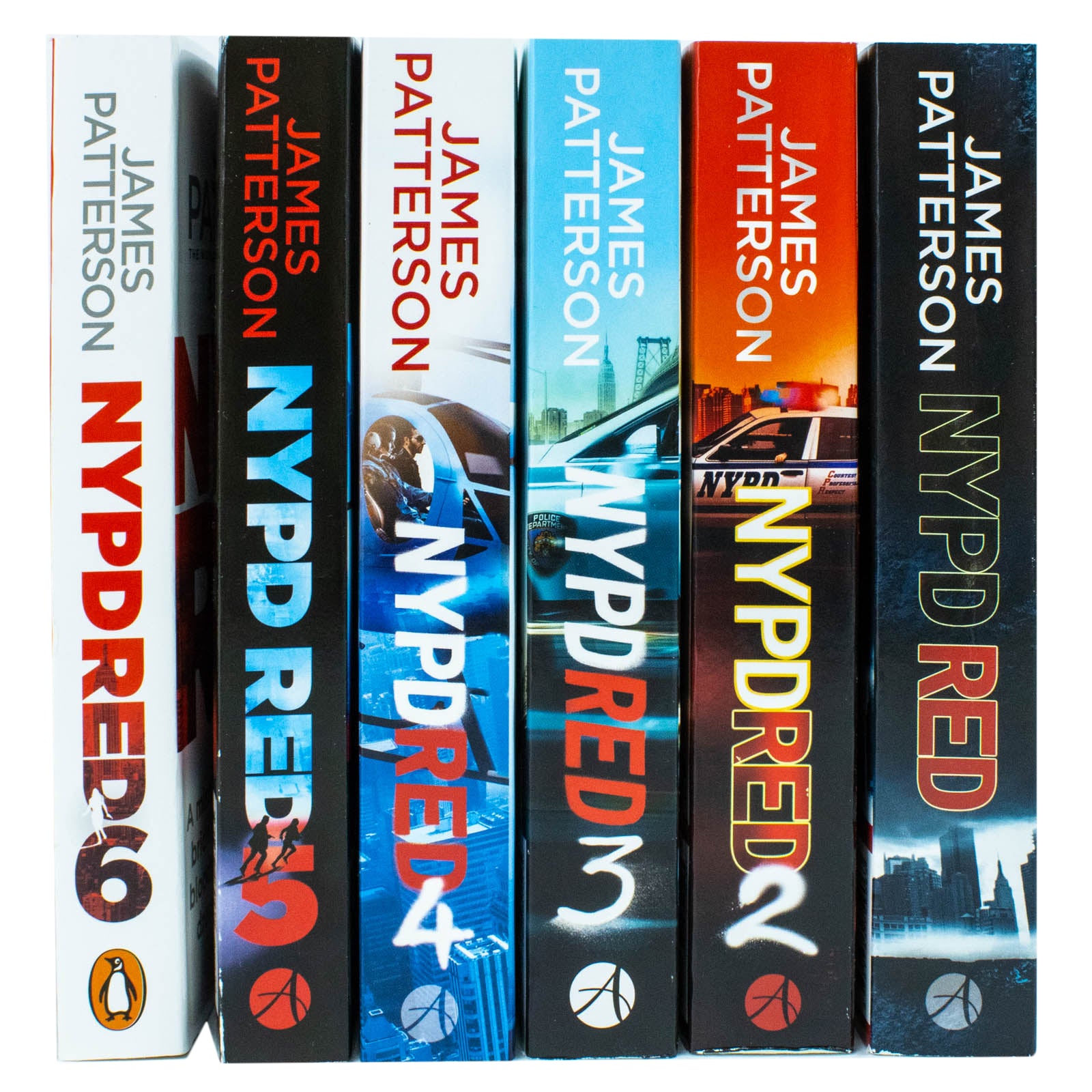 NYPD Red Series 1-6 Collection Set by James Patterson & Marshall Karp - Paperback Crime Thriller Books