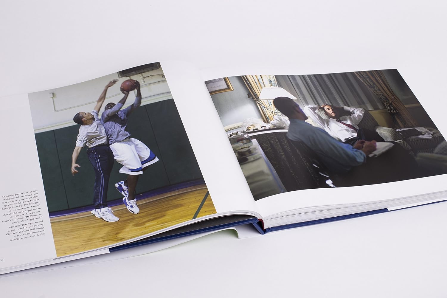 Candid White House photograph featured in Obama: An Intimate Portrait by Pete Souza