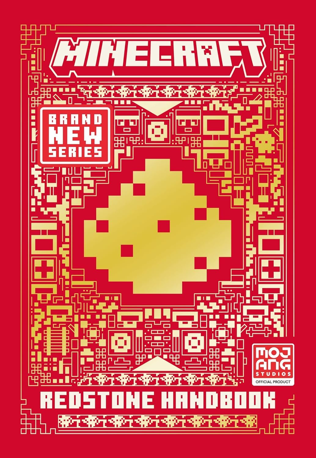 Full 4 book hardcover set of All New Official Minecraft Handbooks by Mojang AB, published by Farshore