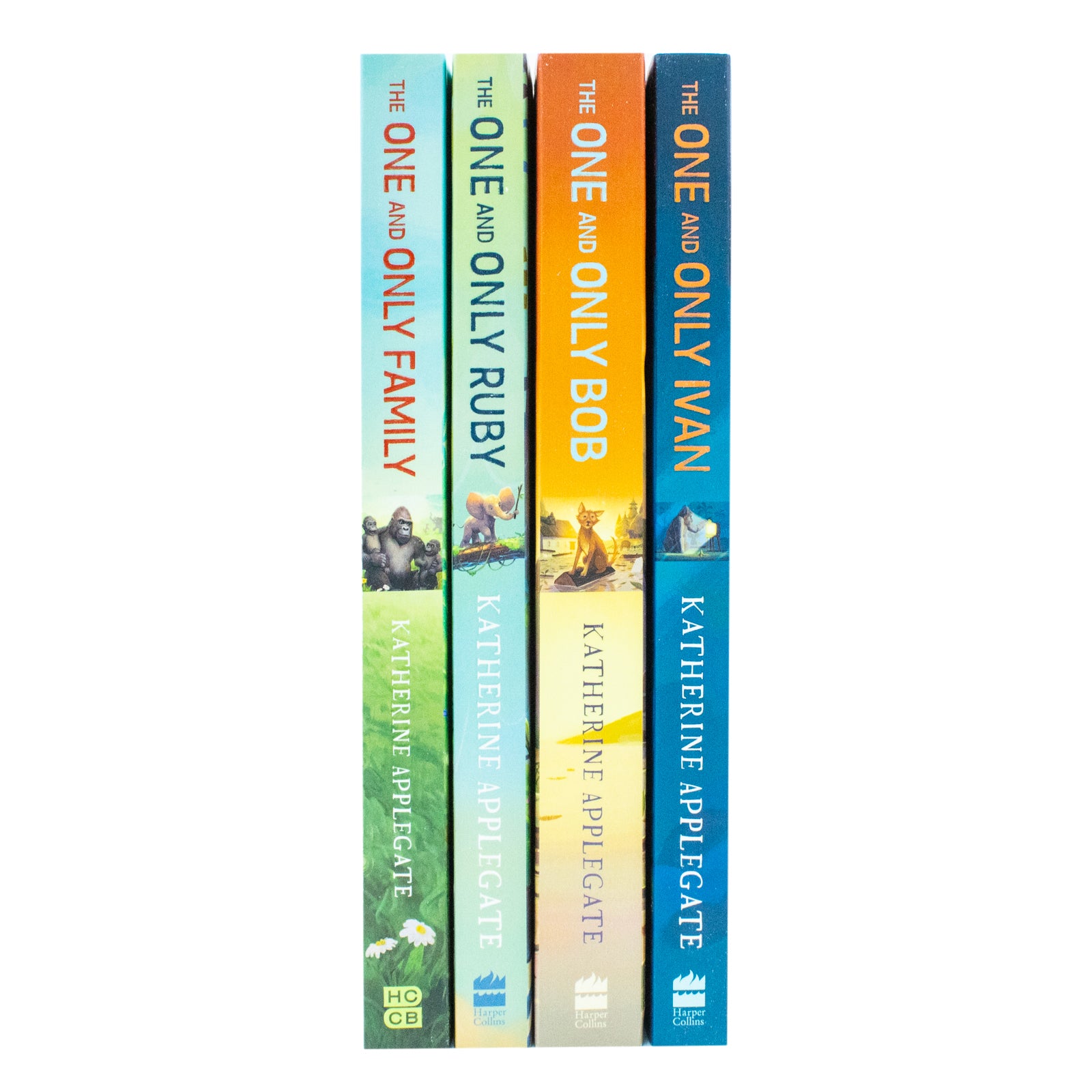 The One and Only Ivan, Bob, Ruby and Family paperback set by Katherine Applegate - Ages 9+