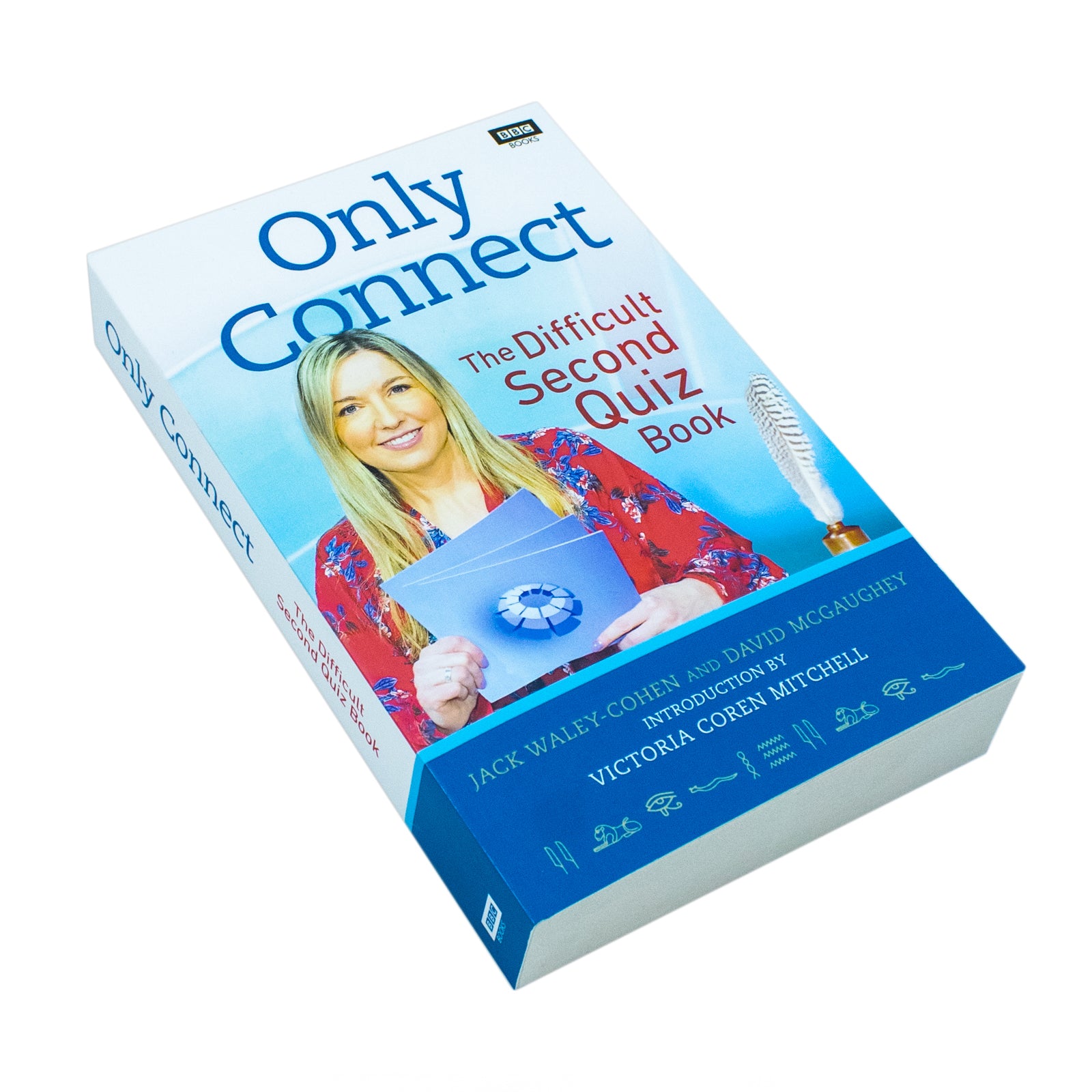 Only Connect: The Difficult Second Quiz Book by Jack Waley-Cohen - Paperback book cover, BBC quiz