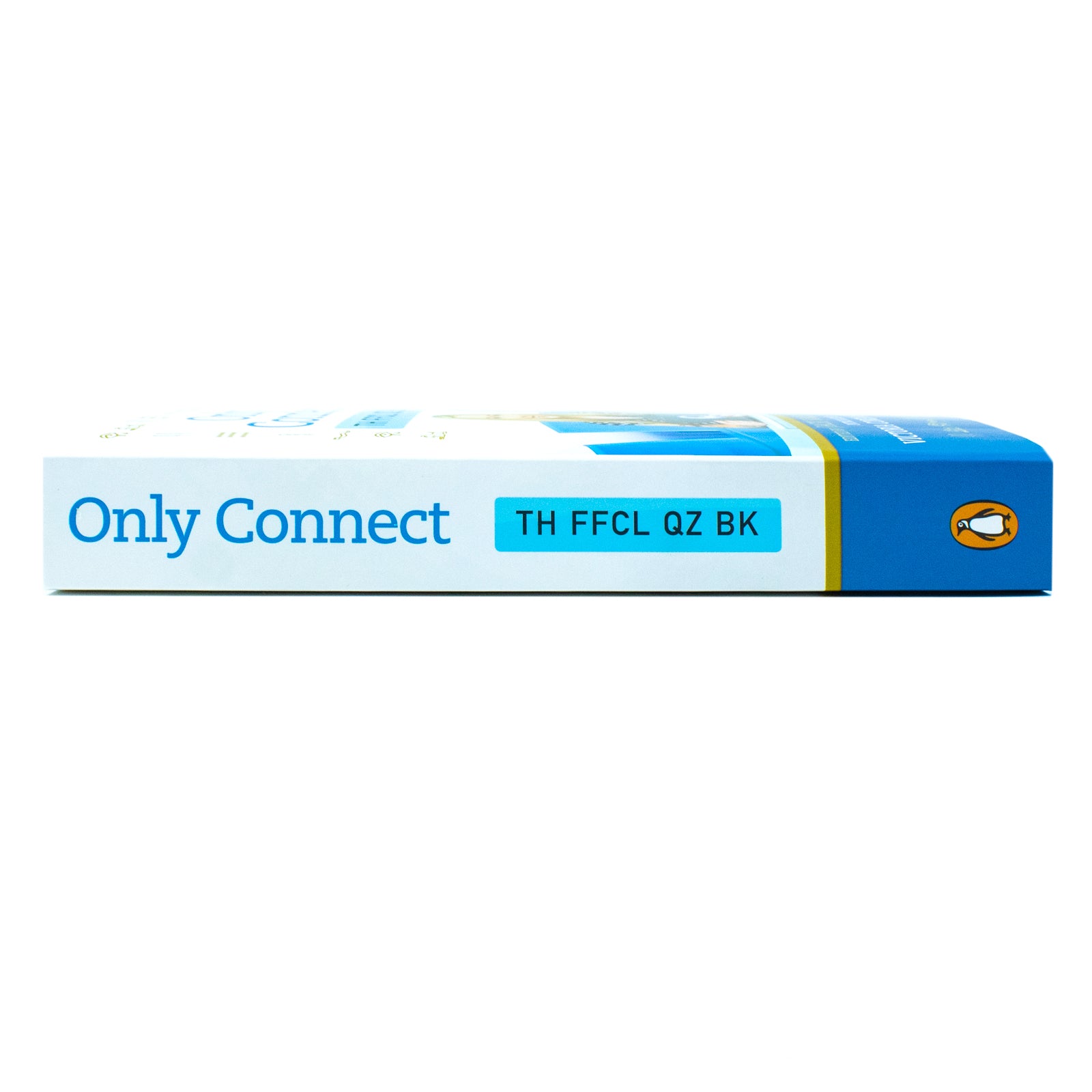 Only Connect: The Official Quiz Book by Jack Waley-Cohen - paperback, Missing Vowels round page