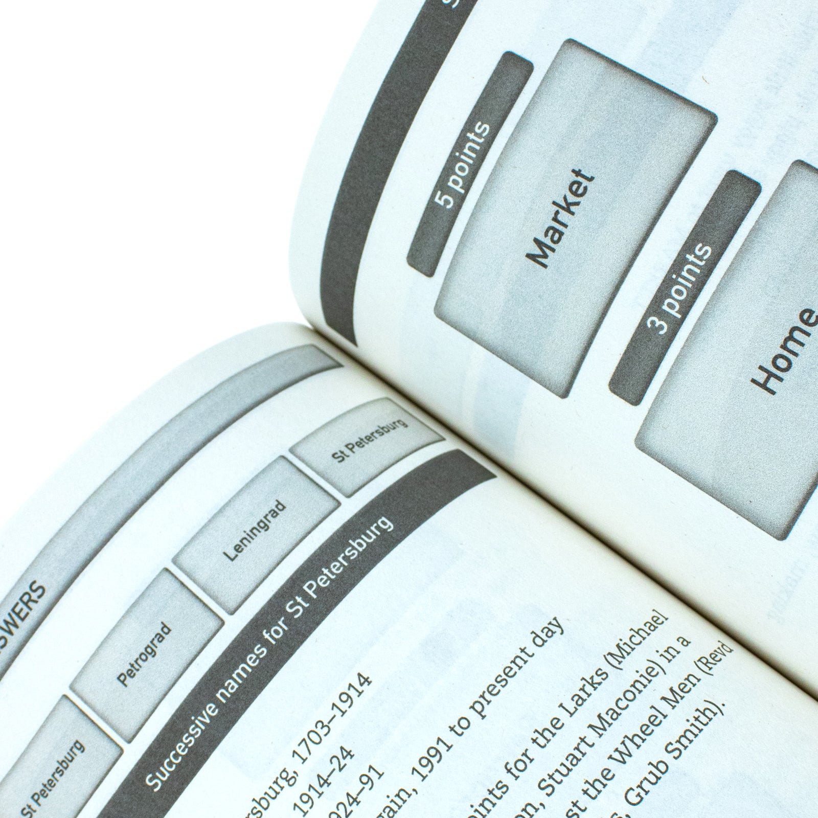 Only Connect: The Official Quiz Book by Jack Waley-Cohen - paperback, Connections round page