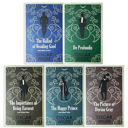 The Oscar Wilde Classic Editions Collection 5 Books Set - Ballad of Reading Gaol, De Profundis & Happy Prince, Paperback