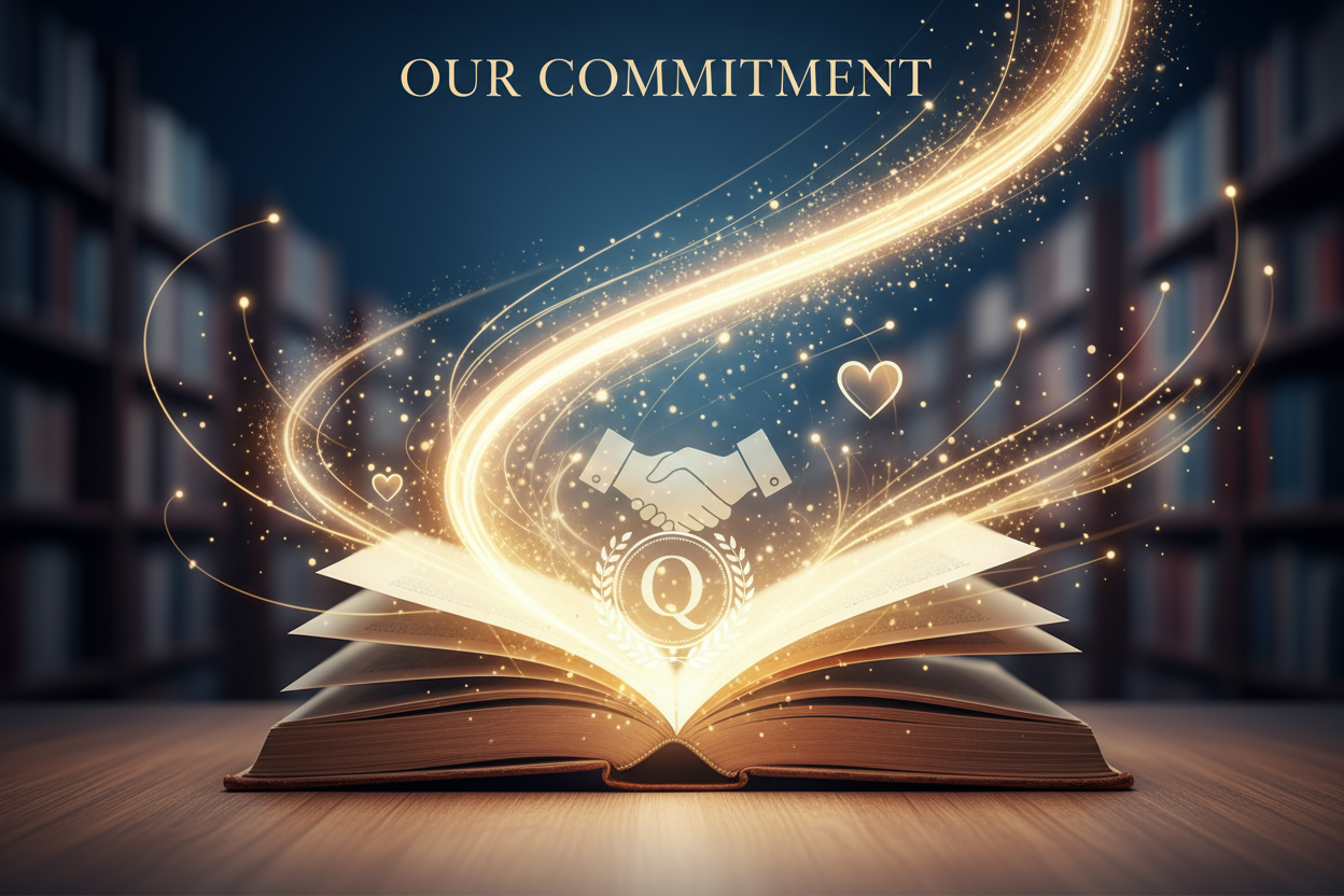 Our Commitment image animated