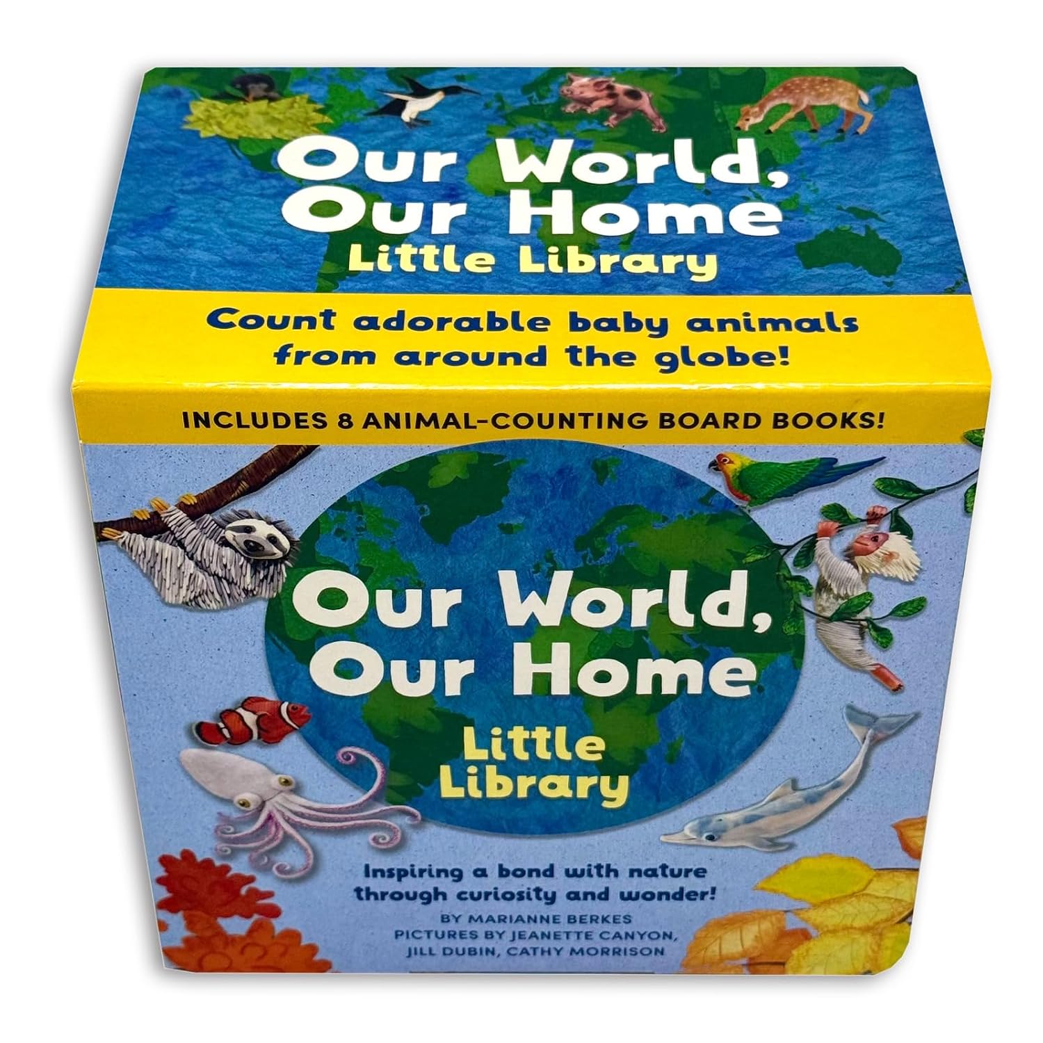 Our World, Our Home Little Library Collection by Marianne Berkes - 8 Books Paperback Box Set - Ages 5-7 - Cover Image 1
