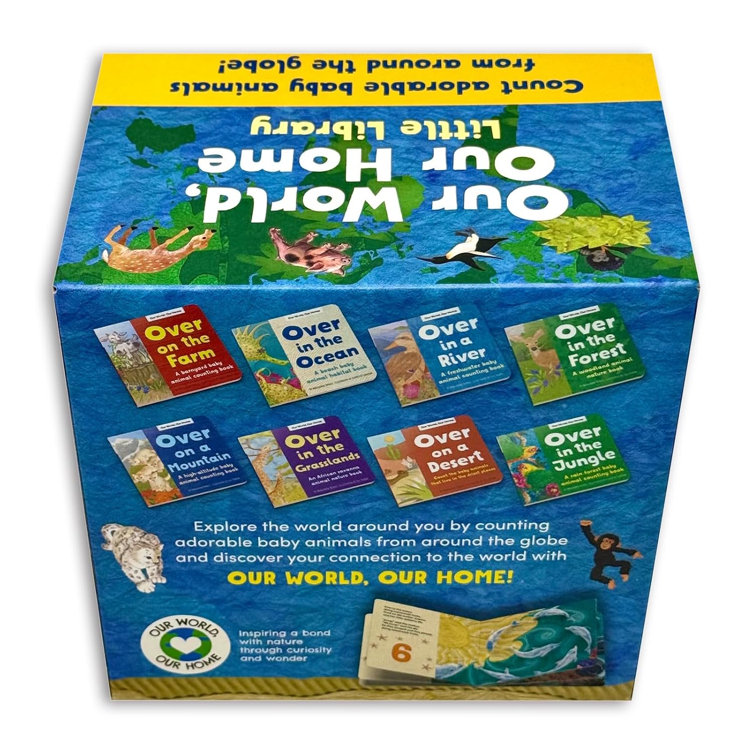 Our World, Our Home Little Library Collection by Marianne Berkes - 8 Books Paperback Box Set - Ages 5-7 - Cover Image 3