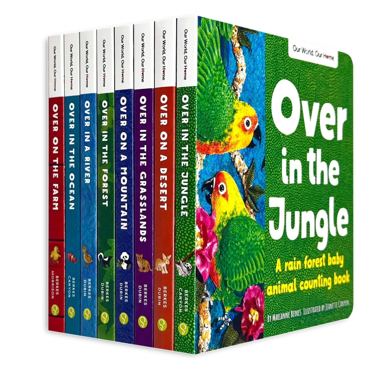 Our World, Our Home Little Library Collection by Marianne Berkes - 8 Books Paperback Box Set - Ages 5-7 - Cover Image 4