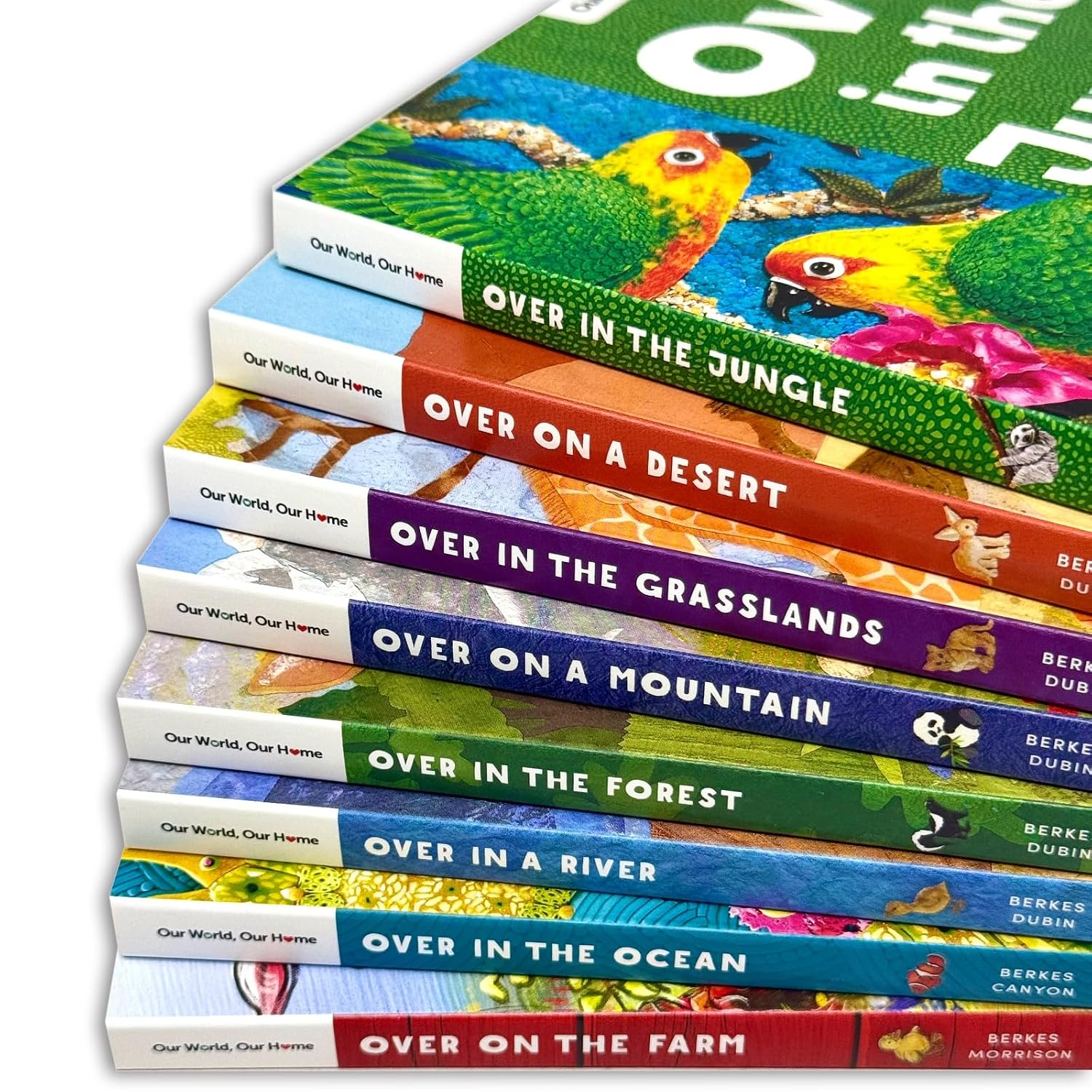 Our World, Our Home Little Library Collection by Marianne Berkes - 8 Books Paperback Box Set - Ages 5-7 - Cover Image 5