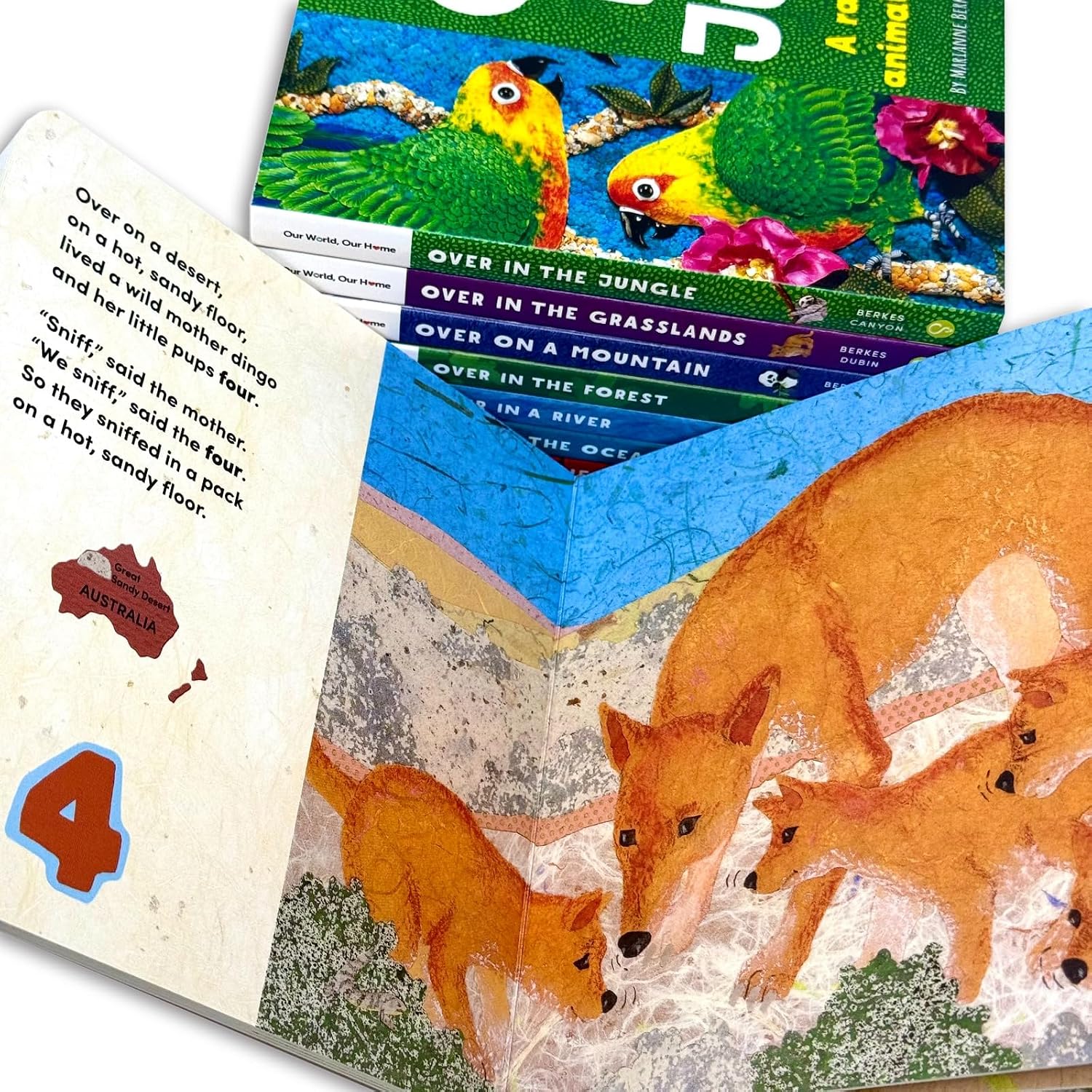 Our World, Our Home Little Library Collection by Marianne Berkes - 8 Books Paperback Box Set - Ages 5-7 - Cover Image 7