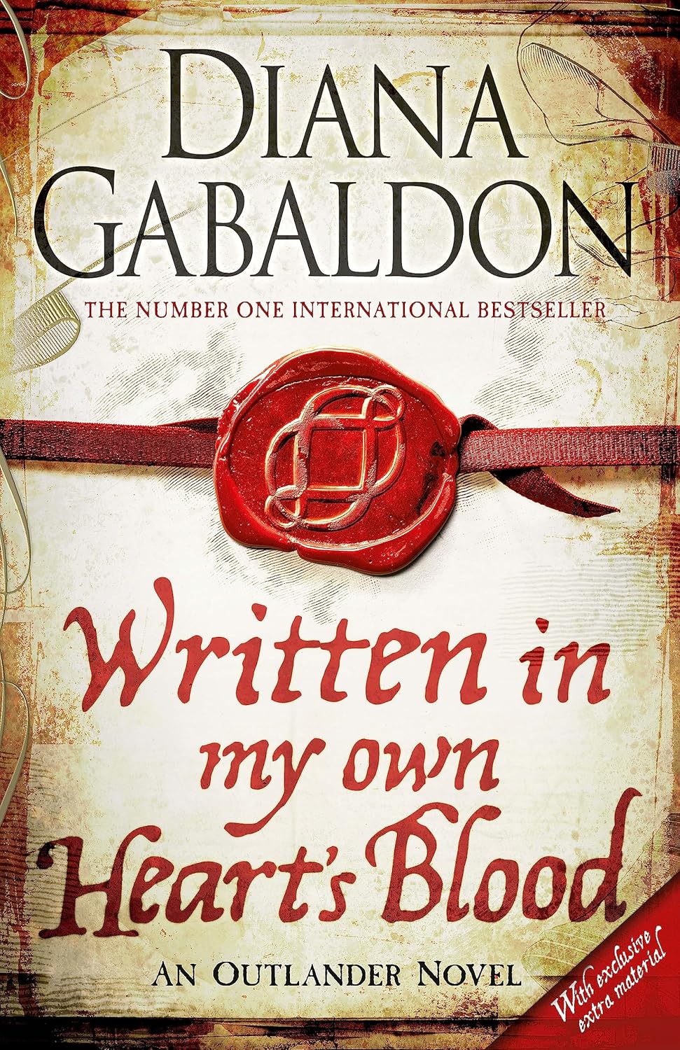 Written in My Own Heart's Blood by Diana Gabaldon - Outlander Book 8 - Paperback historical fiction novel