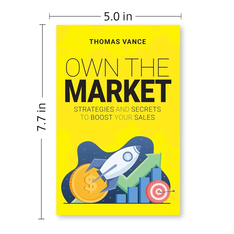 Own the Market by Thomas Vance - detail view of the new paperback edition
