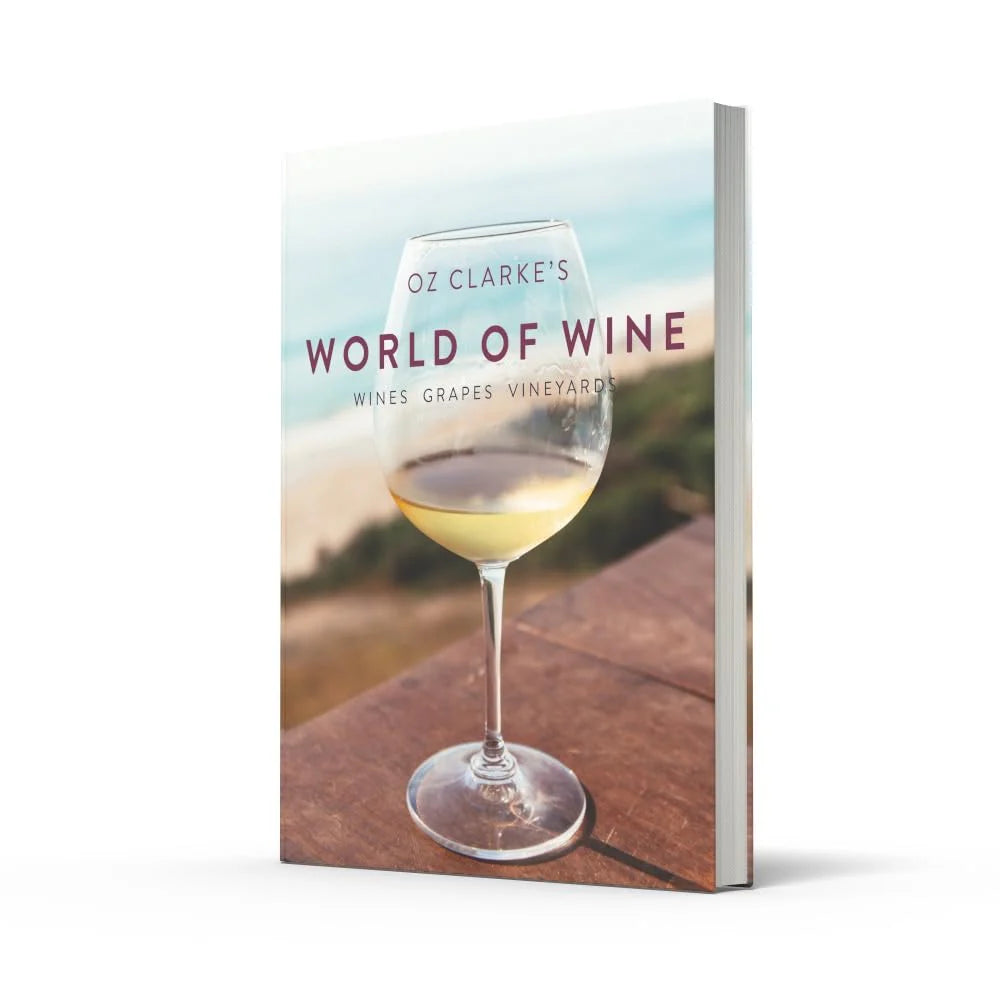 Oz Clarke's World of Wine: Wines, Grapes, Vineyards by Oz Clarke - Non Fiction Hardback back cover detail
