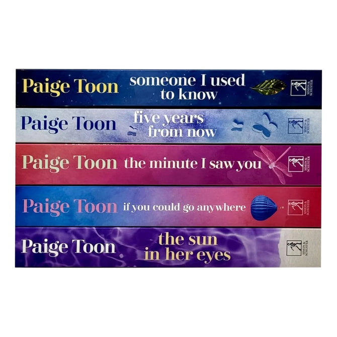 Paige Toon Adult Romance Fiction Paperback Book Set - 5 Novels Including Someone I Used to Know and The Sun in Her Eyes