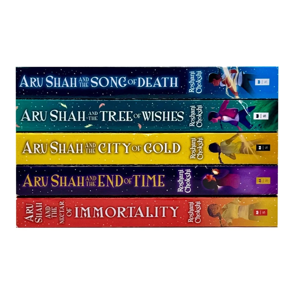 Pandava Aru Shah Series 5 Books Set by Roshani Chokshi - Ages 8-12 Paperback Collection - Image 2